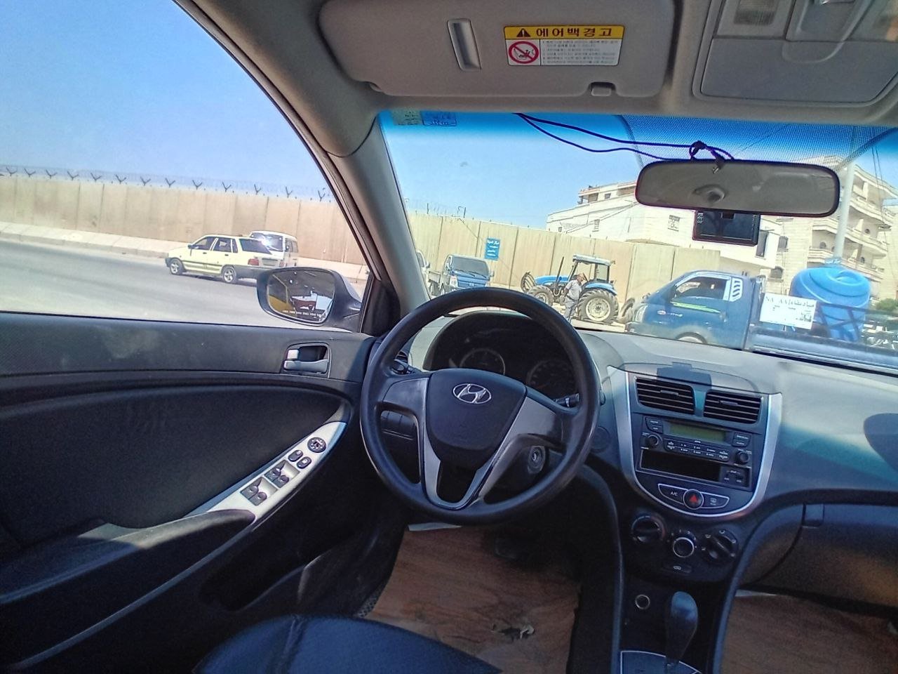 kilometrage car sale hyundai accent standard sedan used 2011 aleppo xj image