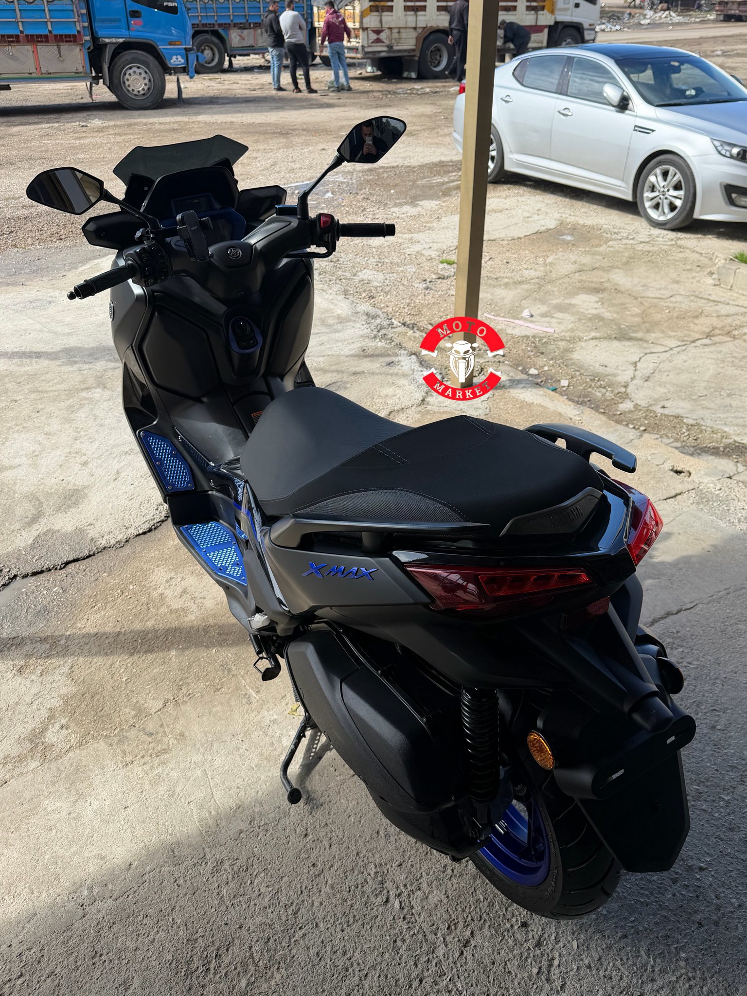 kilometrage motorbike yamaha x max 300 scooter used 2024 tartus yg image