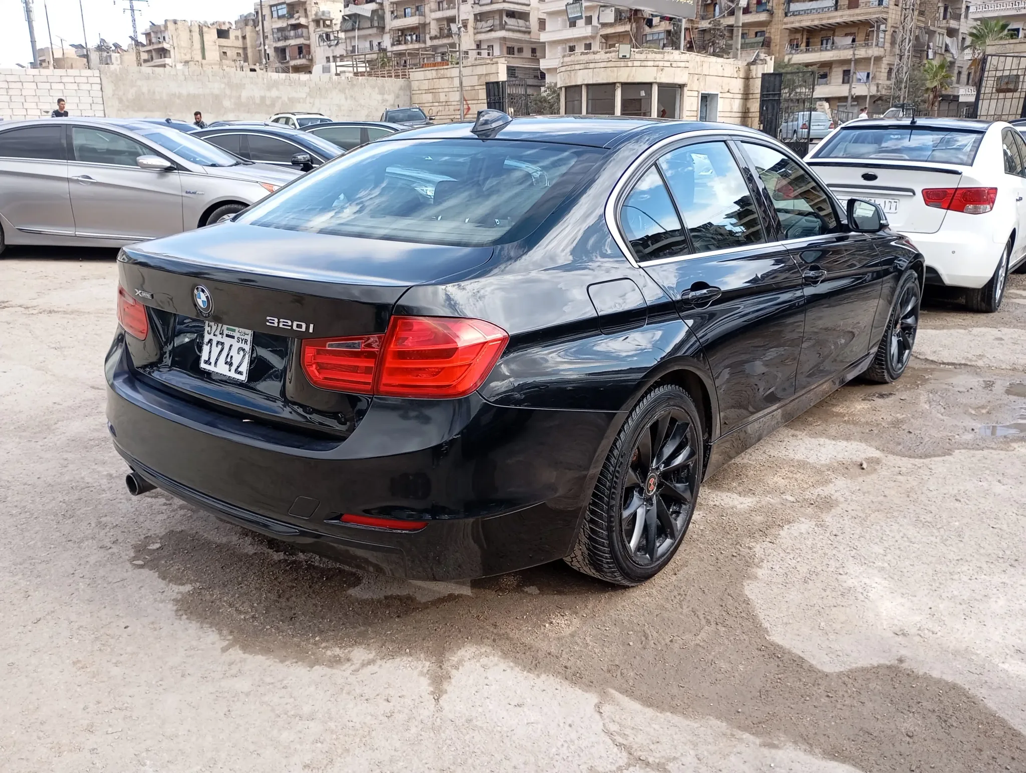 kilometrage car sale bmw 3 series 320 sedan used 2014 aleppo ek image