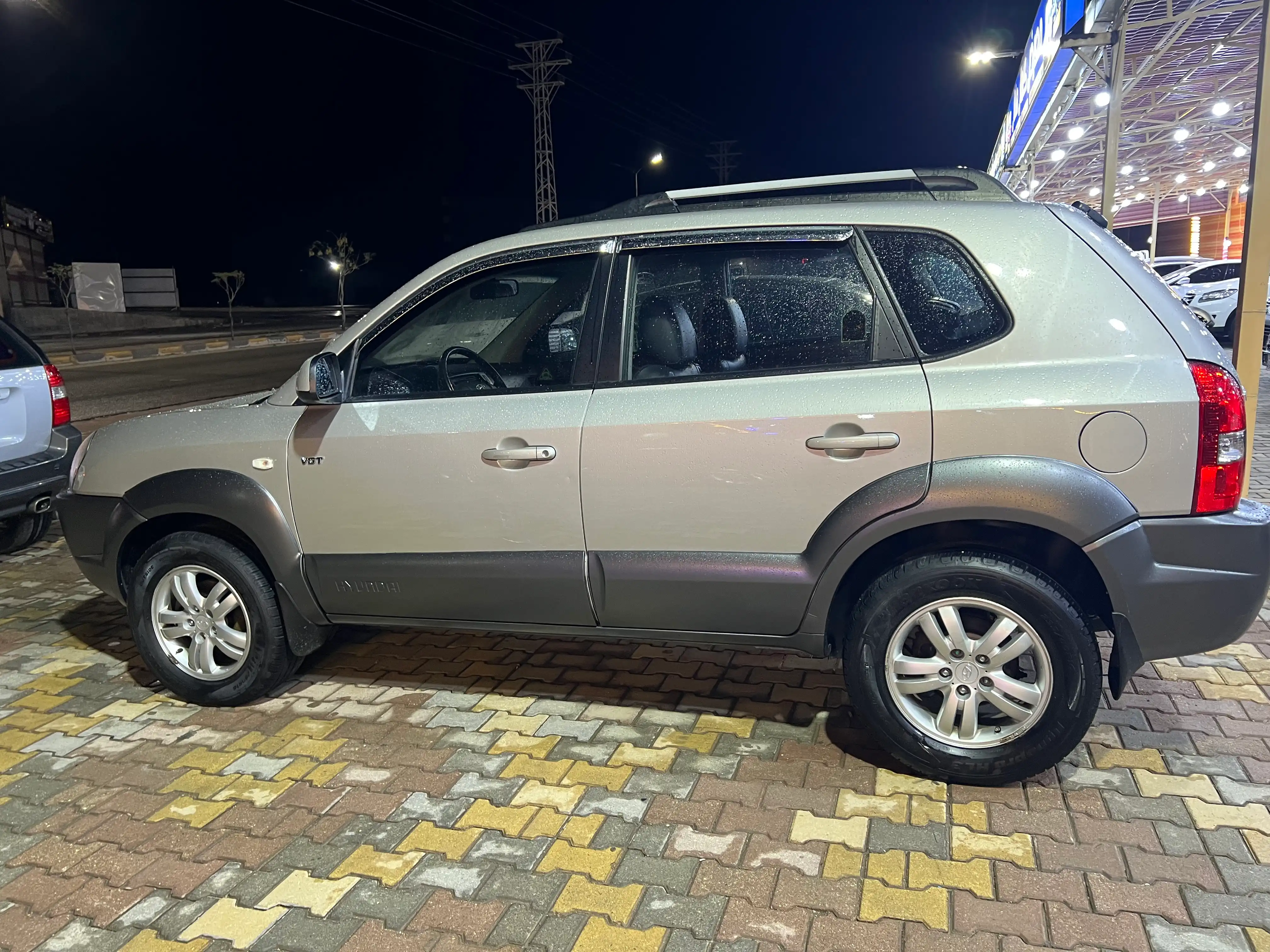 kilometrage car sale hyundai tucson standard suv used 2007 aleppo sy image