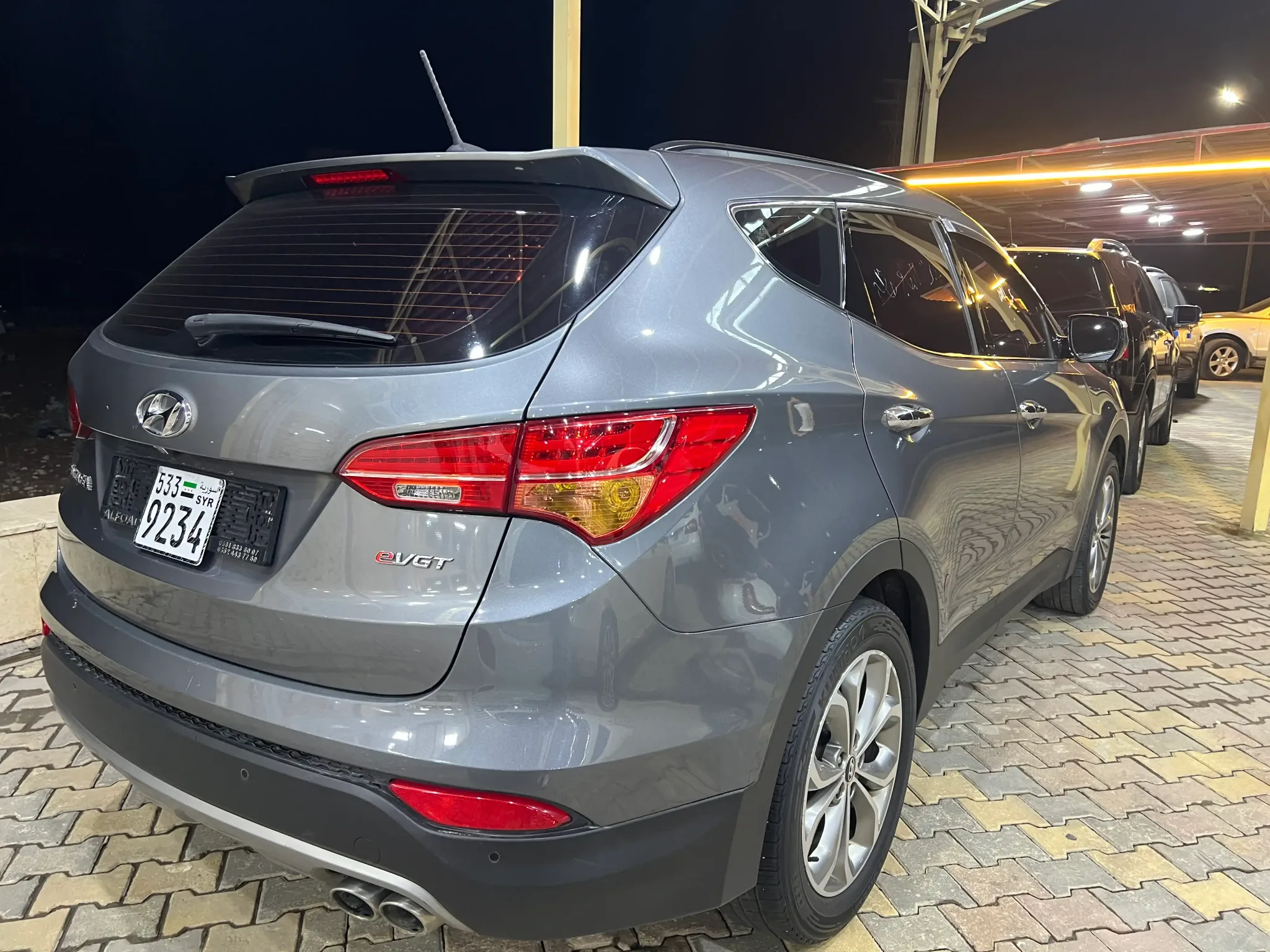 kilometrage car sale hyundai santa fe evgt suv used 2015 aleppo nl image
