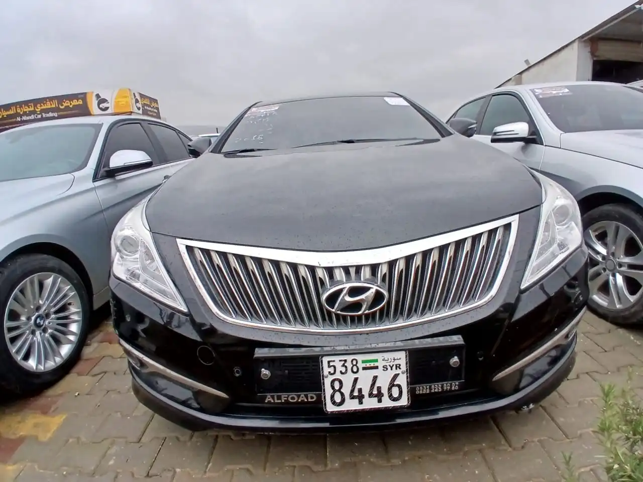kilometrage car sale hyundai grandeur hg 220 sedan used 2015 aleppo qn image