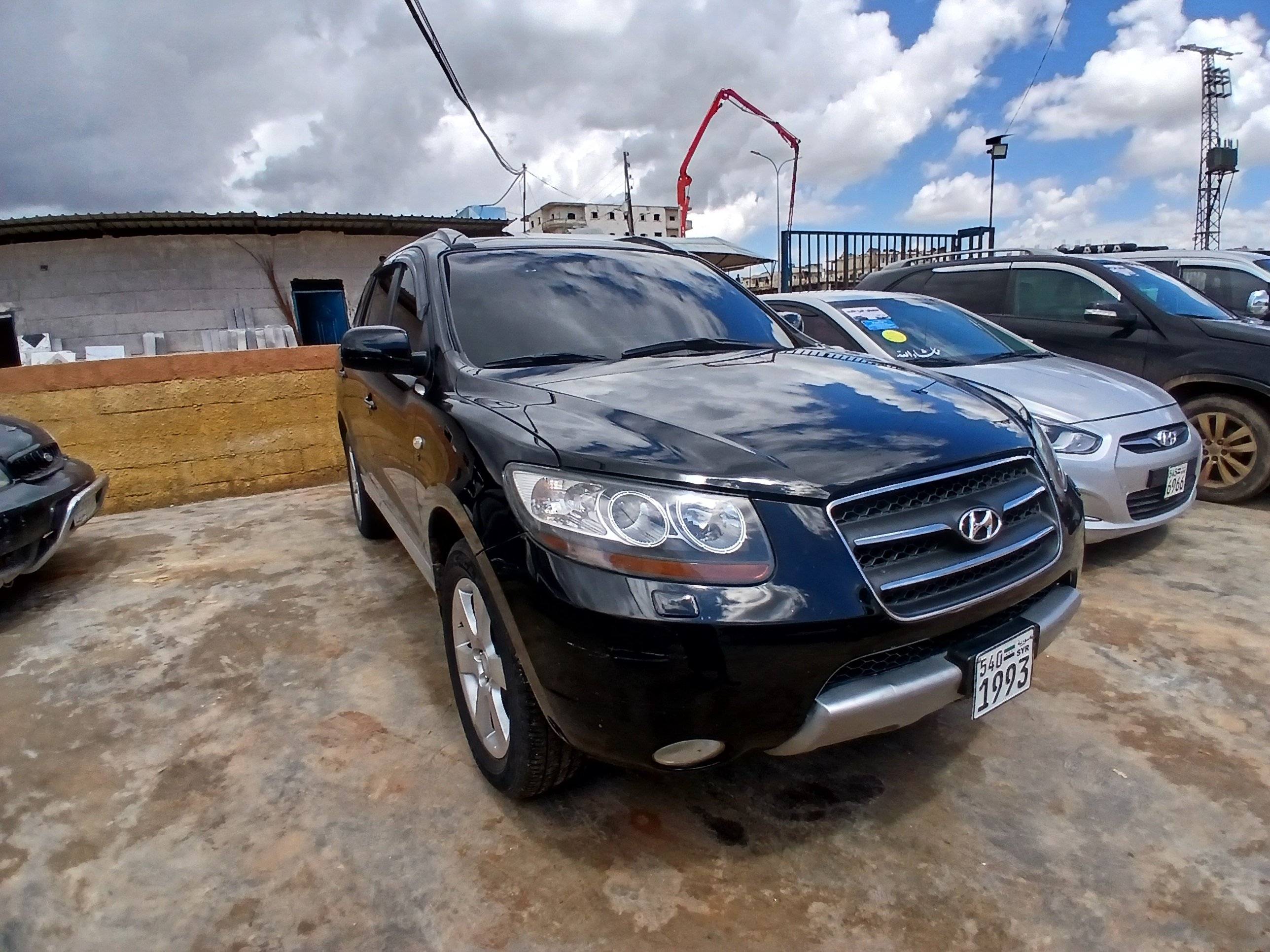 kilometrage car sale hyundai santa fe slx suv used 2006 aleppo af image