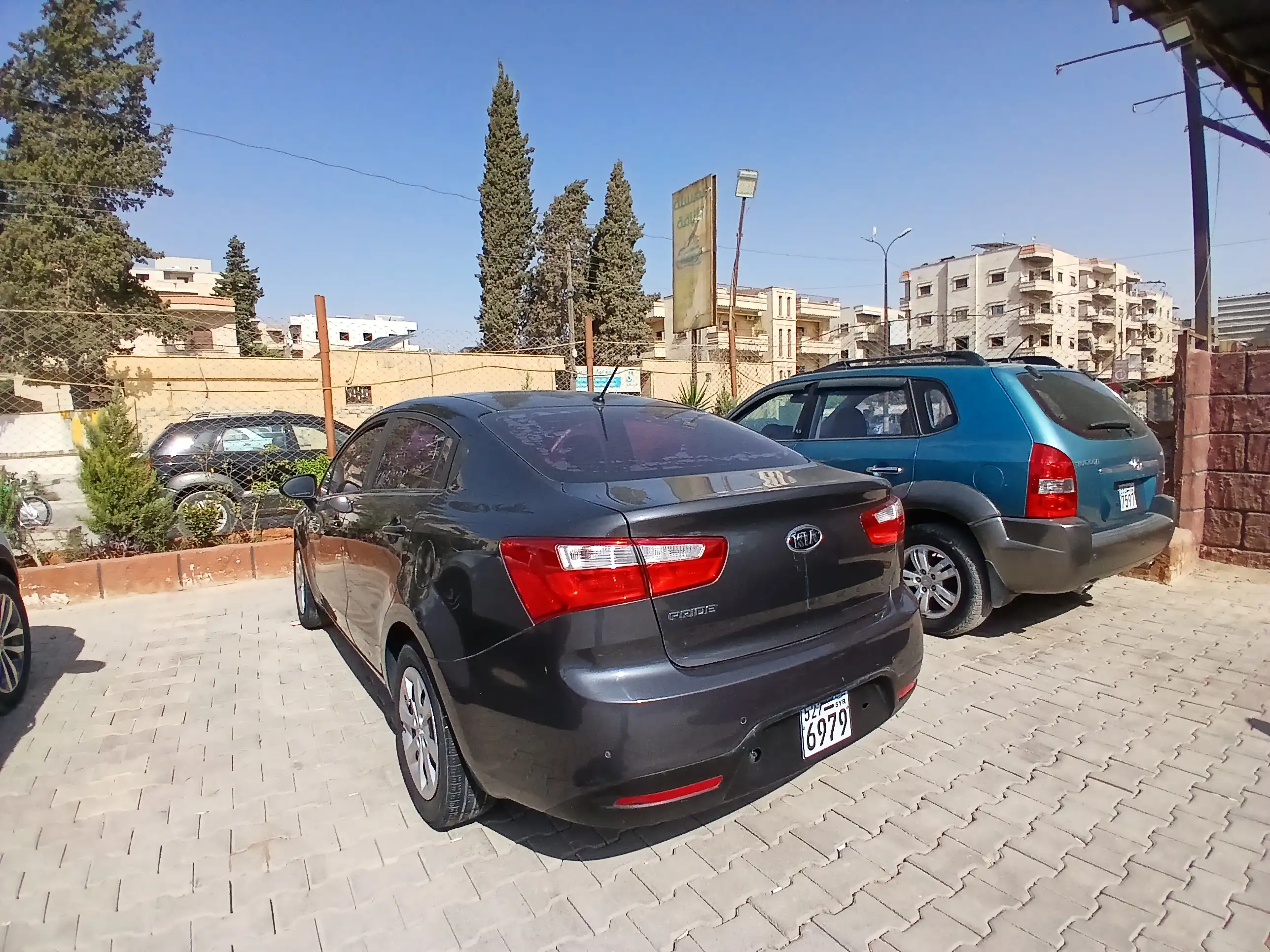 kilometrage car sale kia pride standard sedan used 2014 aleppo xe image