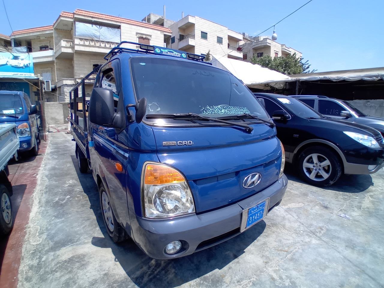 kilometrage car sale hyundai porter 2 crdi cargo truck used 2007 aleppo ot image