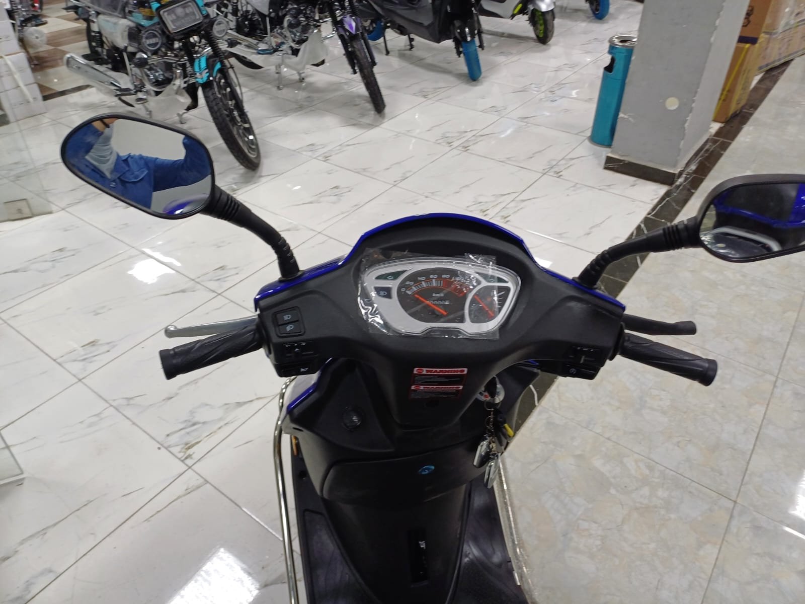 kilometrage motorbike emena original em 125 scooter new 2025 aleppo vz image