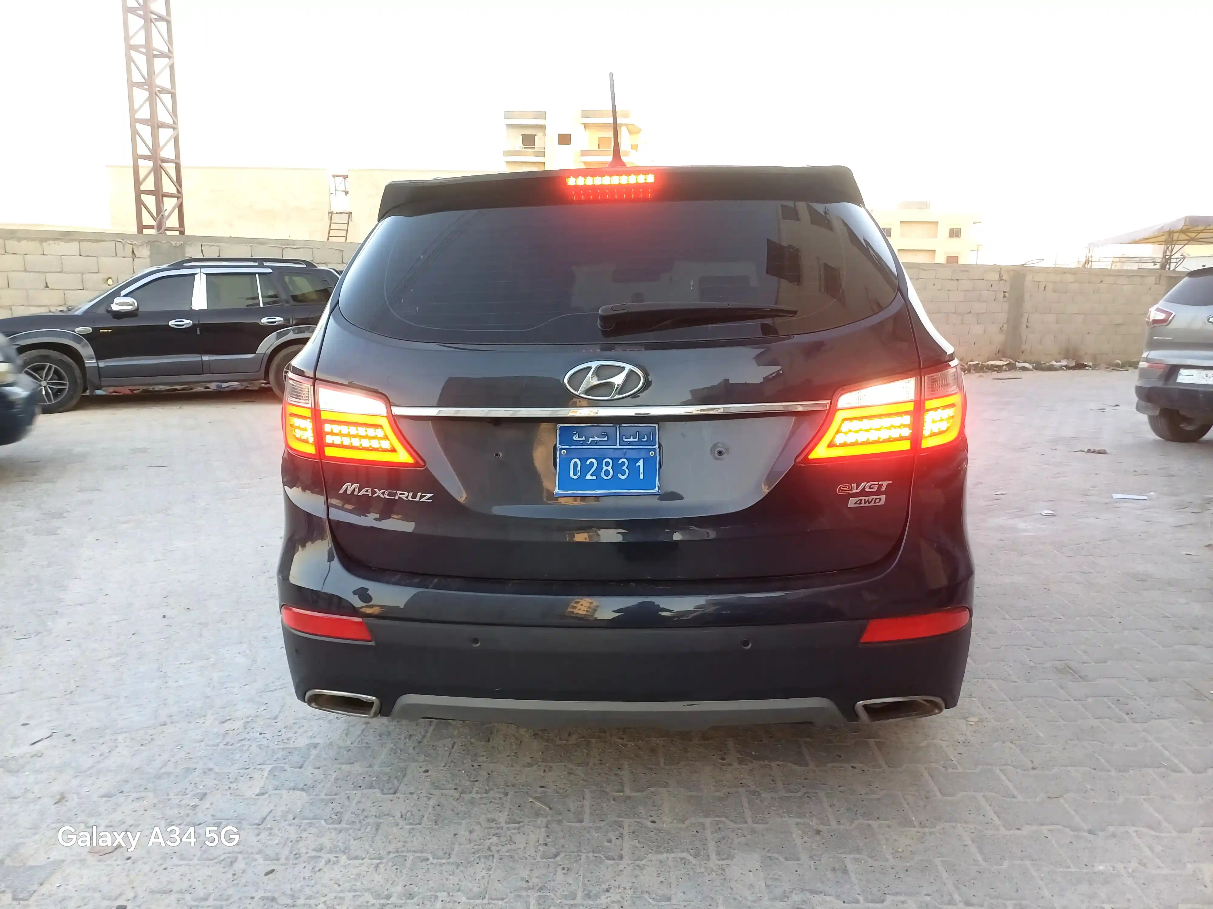 kilometrage car sale hyundai maxcruz evgt suv used 2014 aleppo dc image