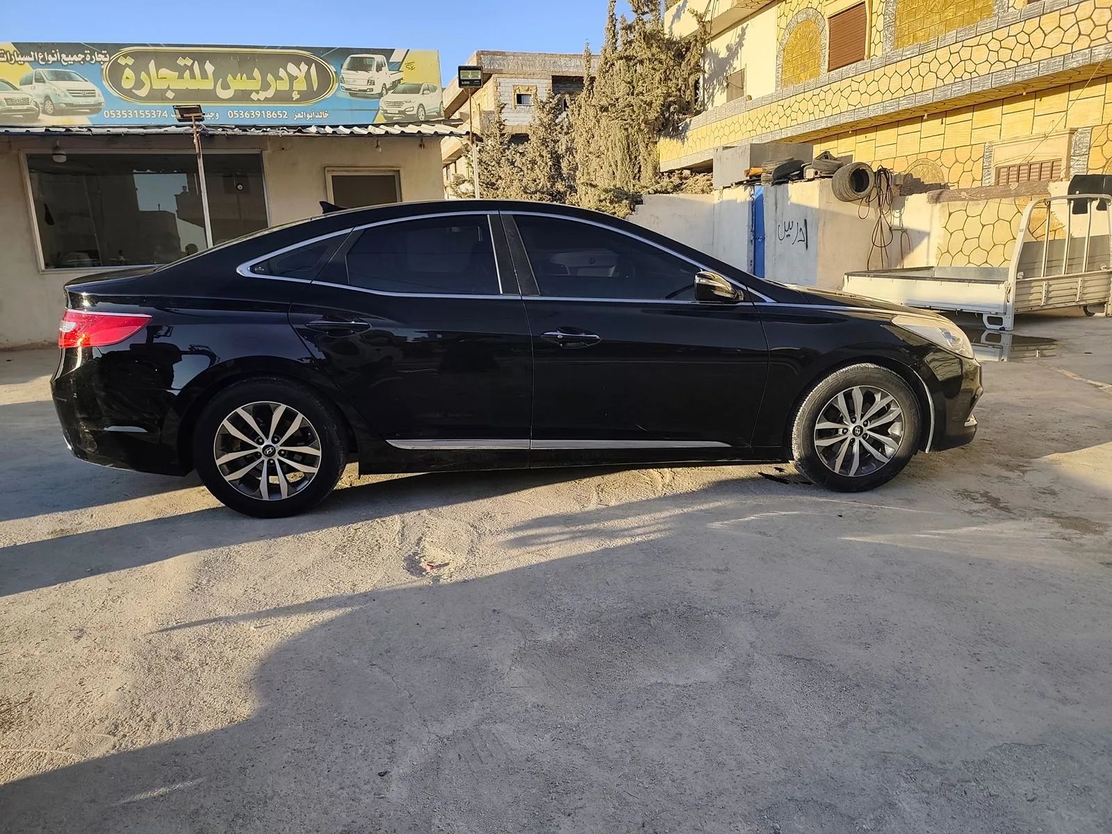 kilometrage car sale hyundai grandeur hg 240 sedan used 2011 aleppo li image