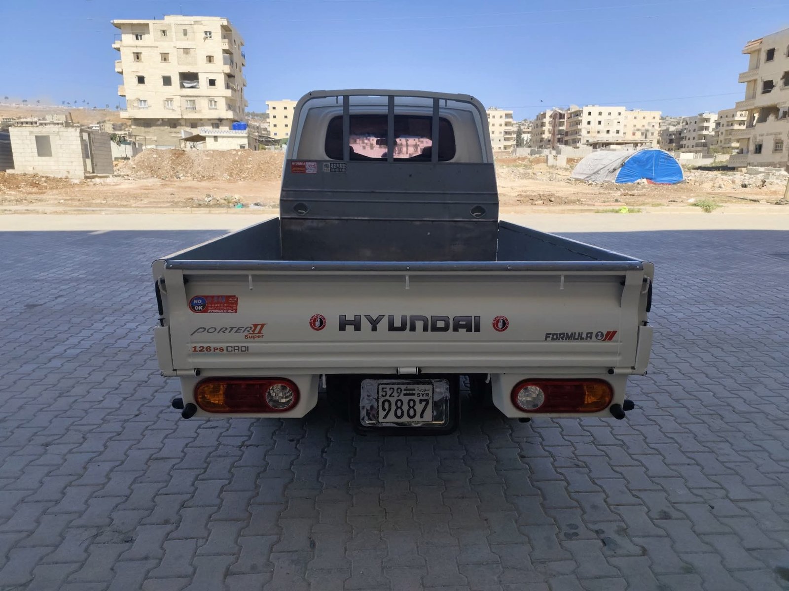 kilometrage car sale hyundai porter 2 crdi cargo truck used 2011 aleppo vy image