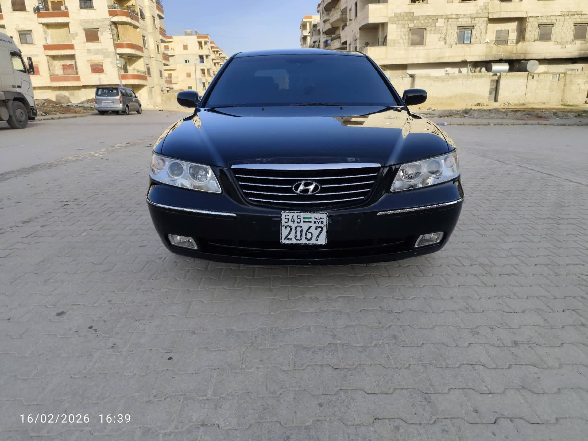 kilometrage car sale hyundai grandeur q270 sedan used 2007 aleppo vy image