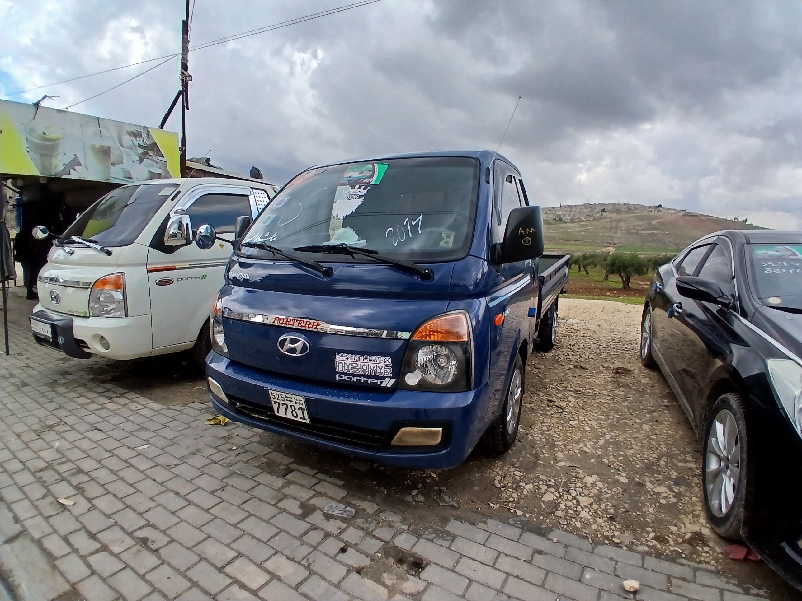 kilometrage car sale hyundai porter ii 2 crdi cargo truck used 2014 aleppo wl image