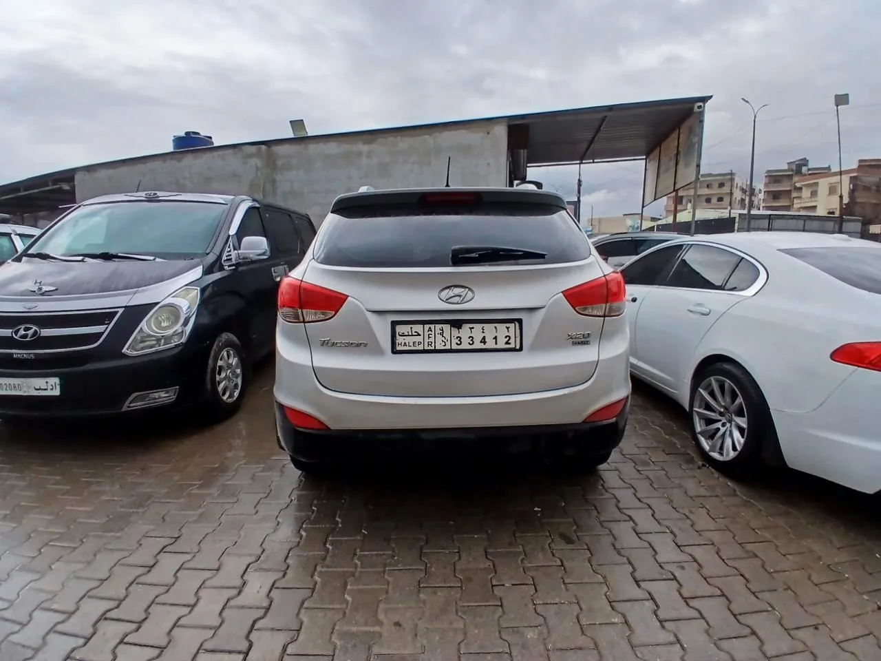kilometrage car sale hyundai tucson lx20 evgt suv used 2011 aleppo rq image