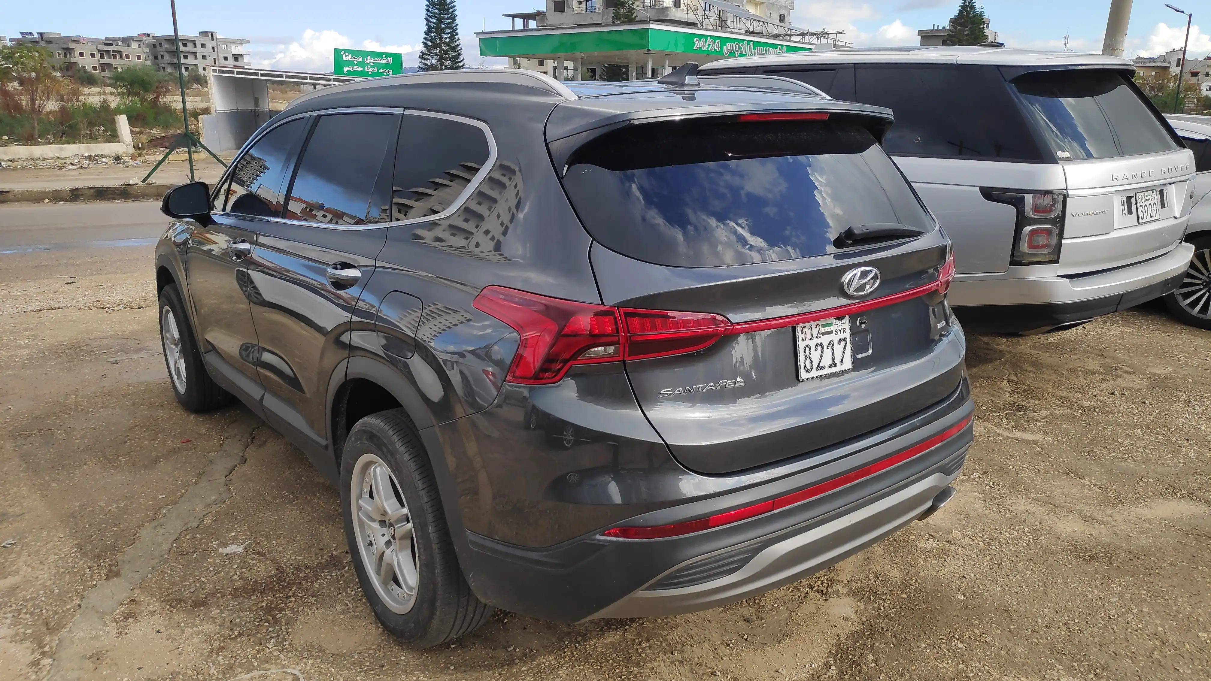 kilometrage car sale hyundai santa fe evgt suv used 2023 aleppo ve image