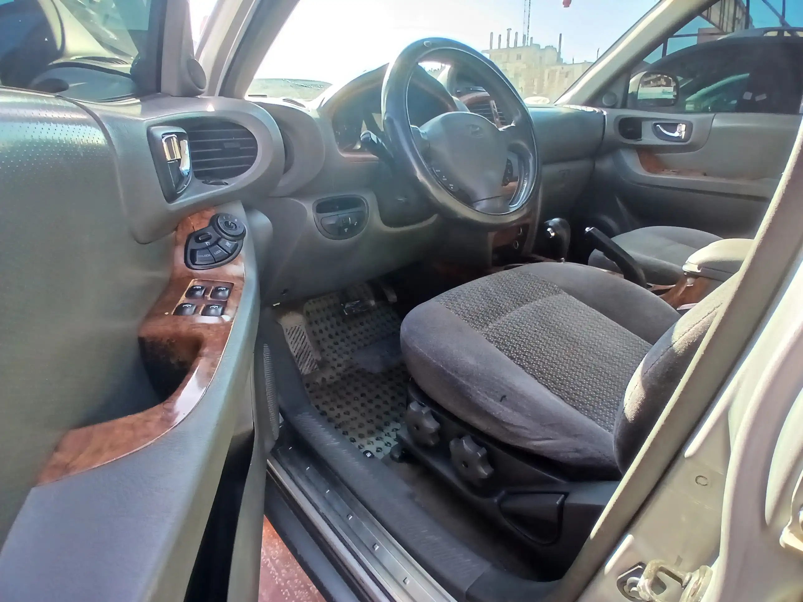 kilometrage car sale hyundai santa fe gold suv used 2002 aleppo ib image