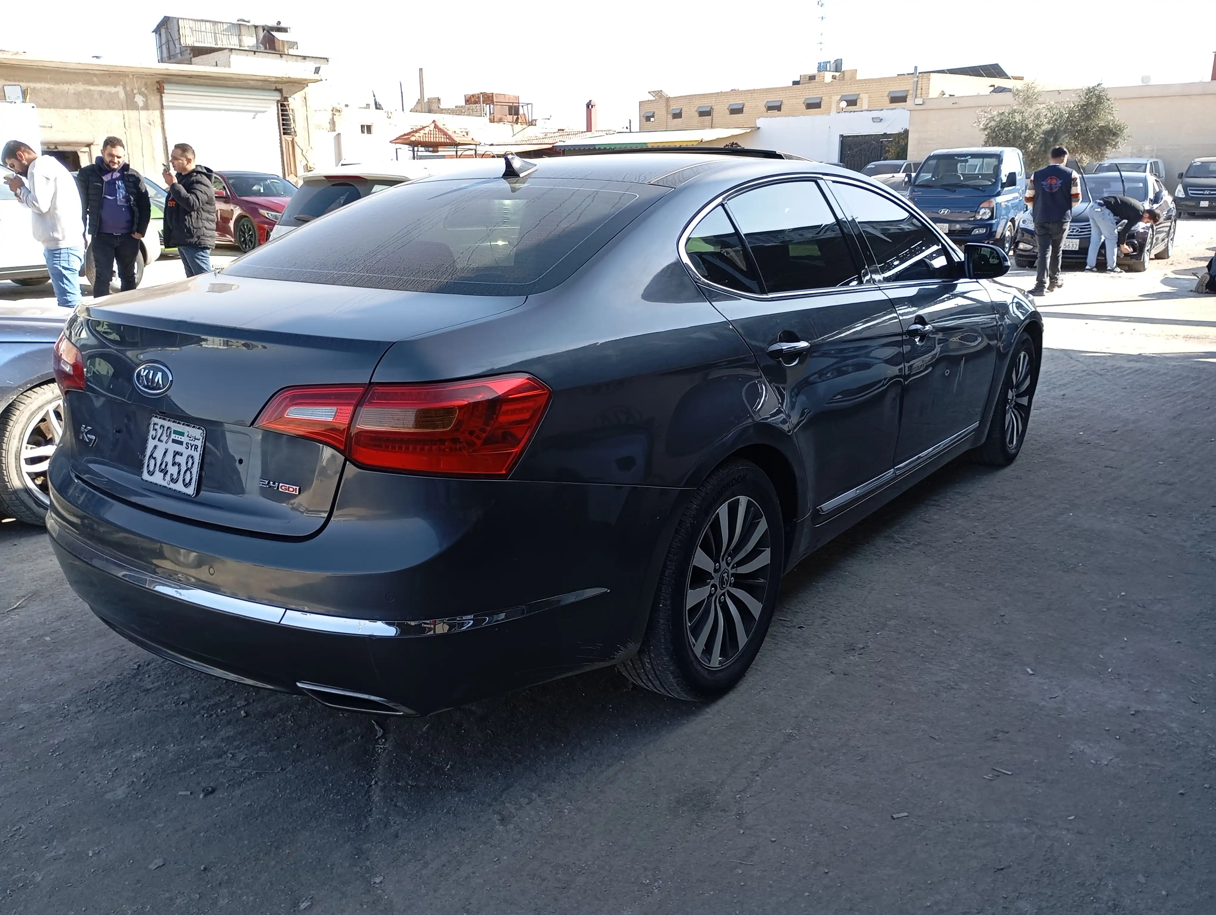 kilometrage car sale kia k7 standard sedan used 2012 aleppo qu image