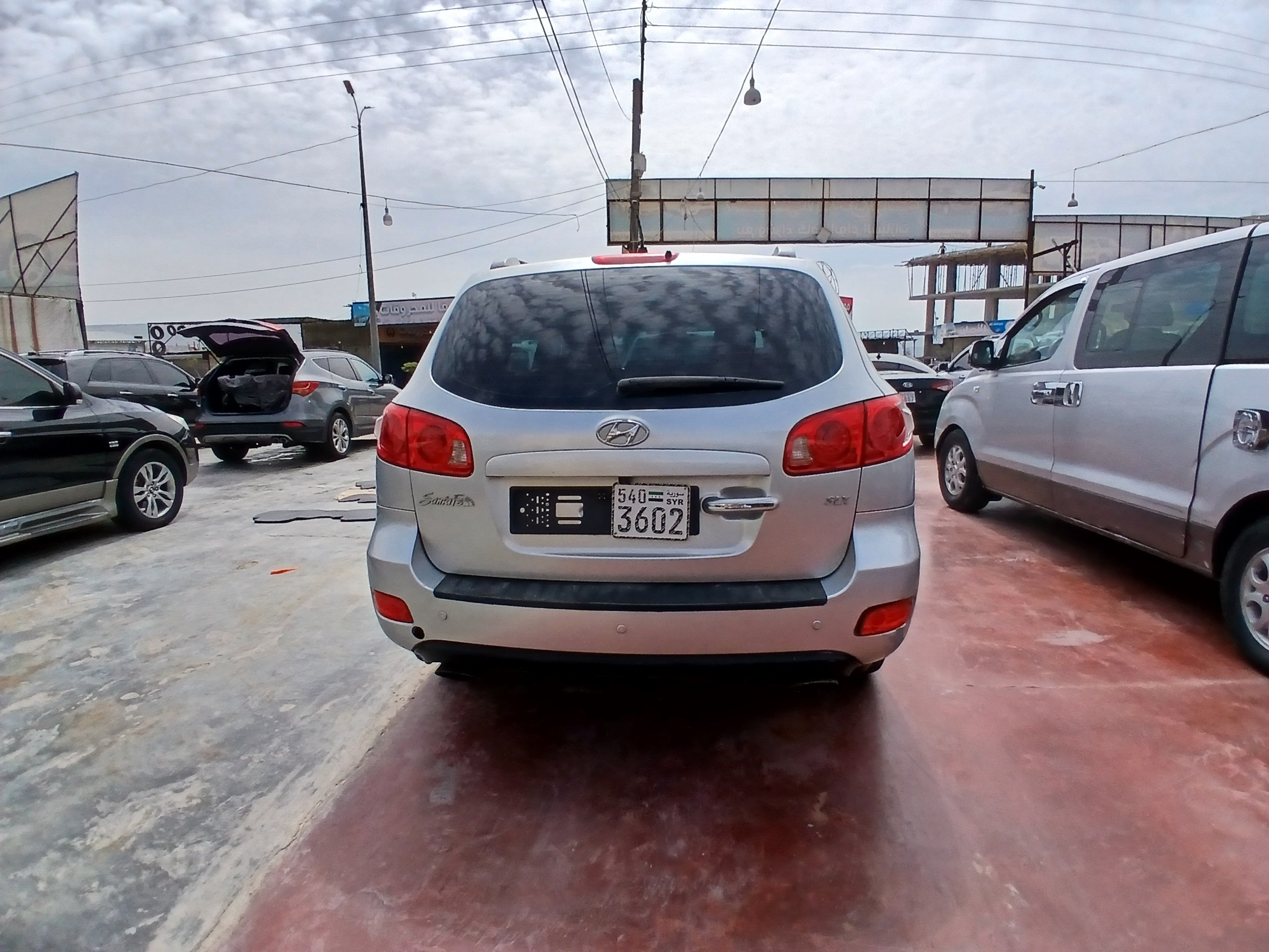 kilometrage car sale hyundai santa fe slx suv used 2007 aleppo ha image