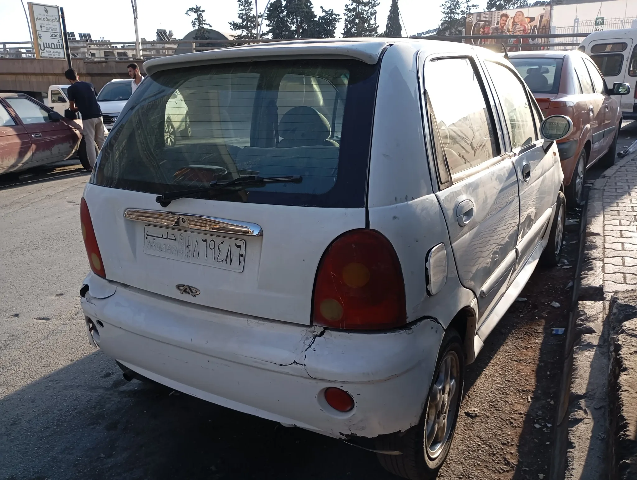 kilometrage car sale daewoo kalos standard hatchback used 2006 aleppo un image