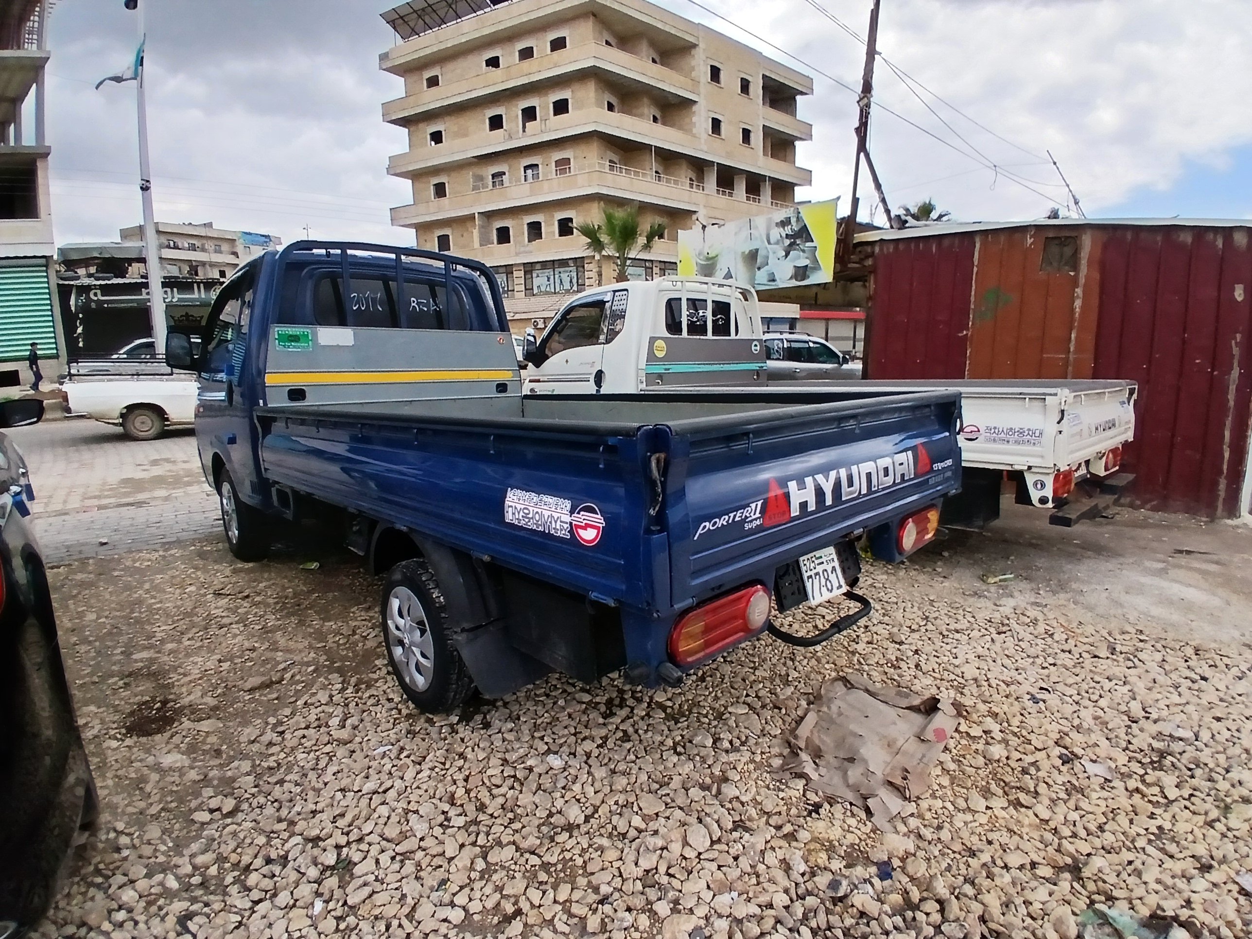 kilometrage car sale hyundai porter ii 2 crdi cargo truck used 2014 aleppo wl image