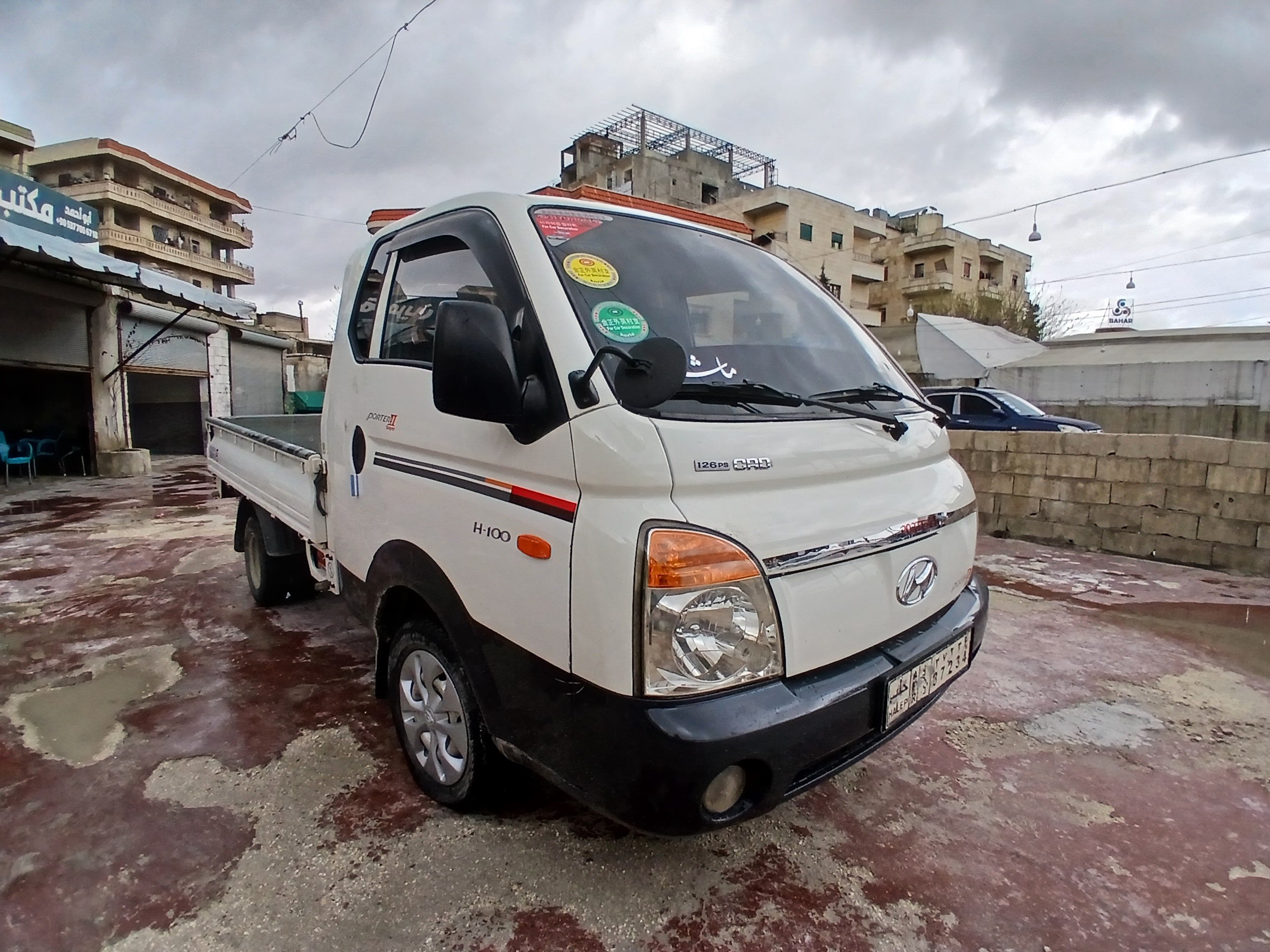 kilometrage car sale hyundai porter ii 2 crdi cargo truck used 2009 aleppo rz image