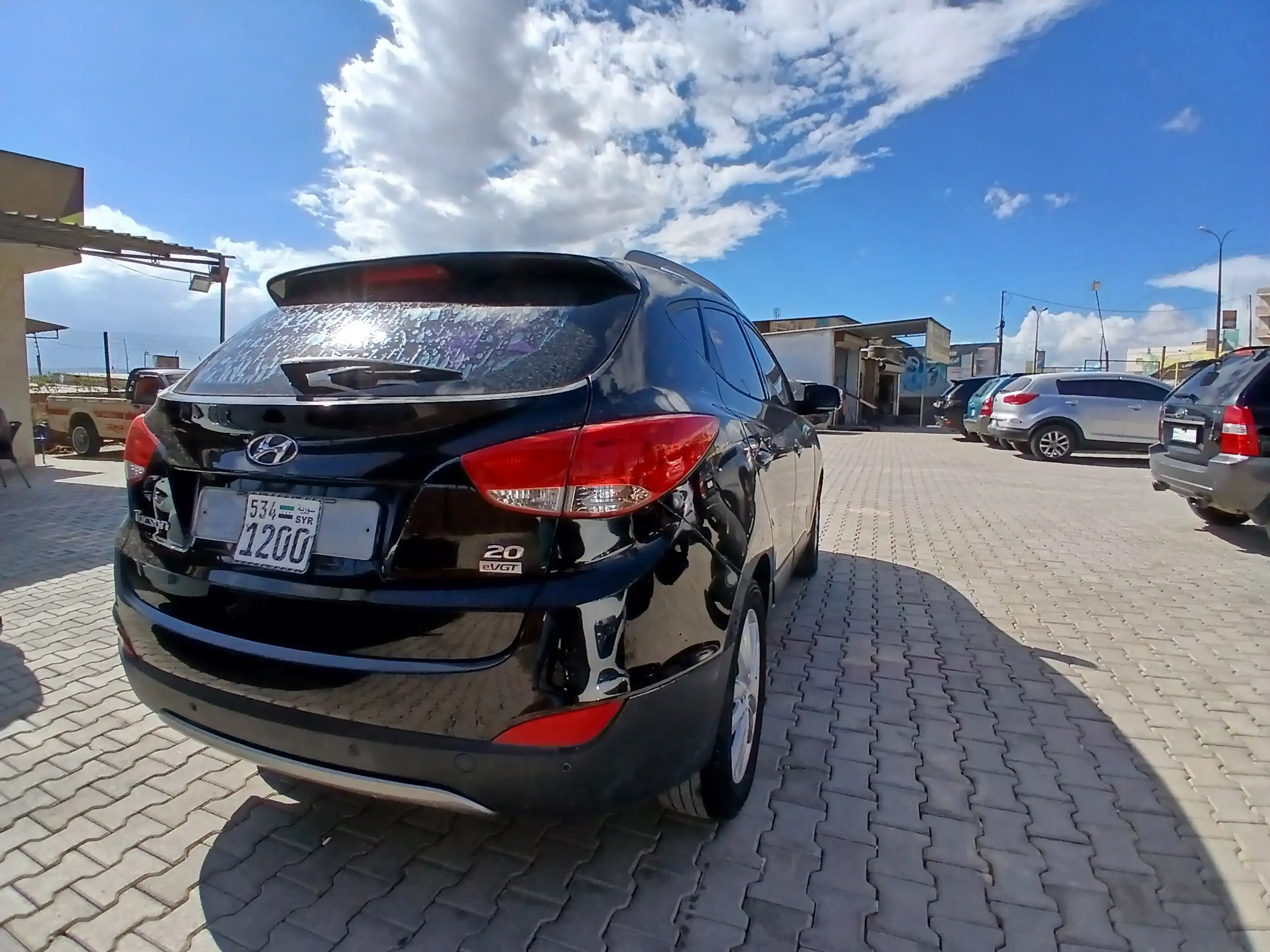 kilometrage car sale hyundai tucson lx20 evgt suv used 2012 aleppo lm image