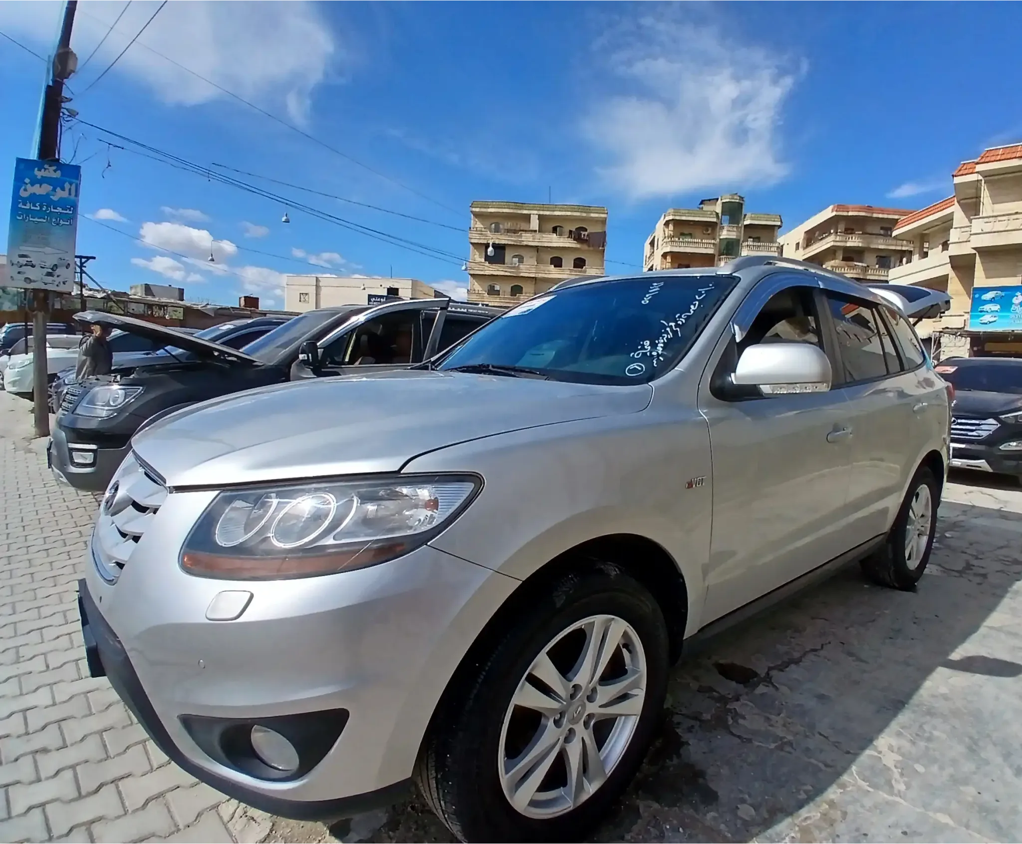 kilometrage car sale hyundai santa fe slx suv used 2010 aleppo gg image