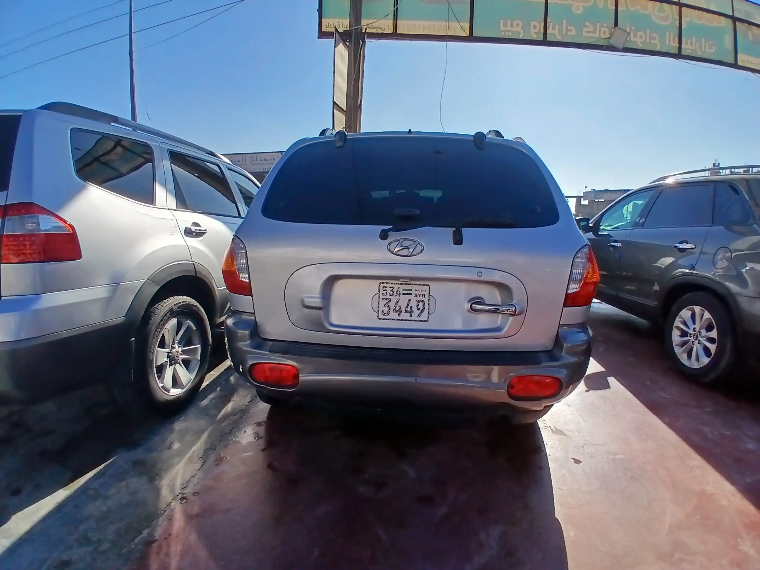 kilometrage car sale hyundai santa fe gold suv used 2002 aleppo ib image