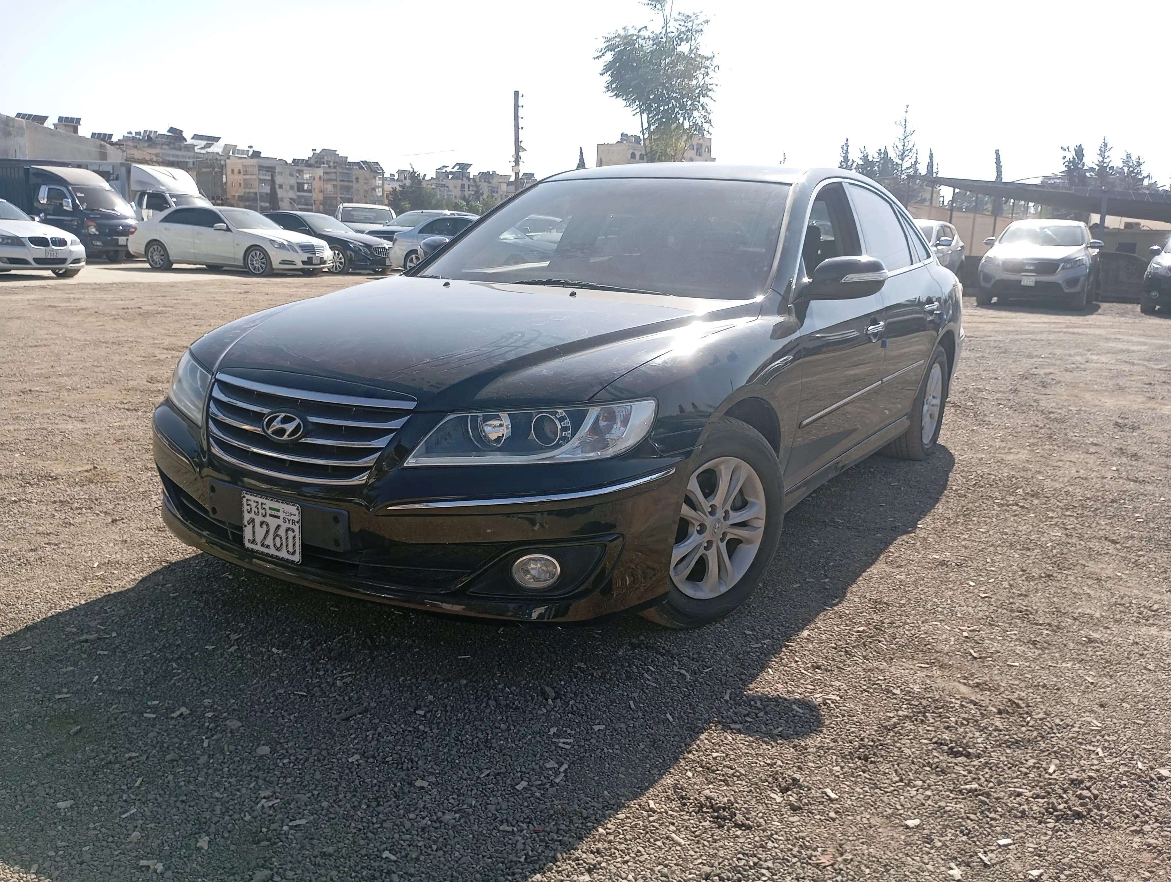 kilometrage car sale hyundai grandeur hg 220 sedan used 2011 aleppo kq image