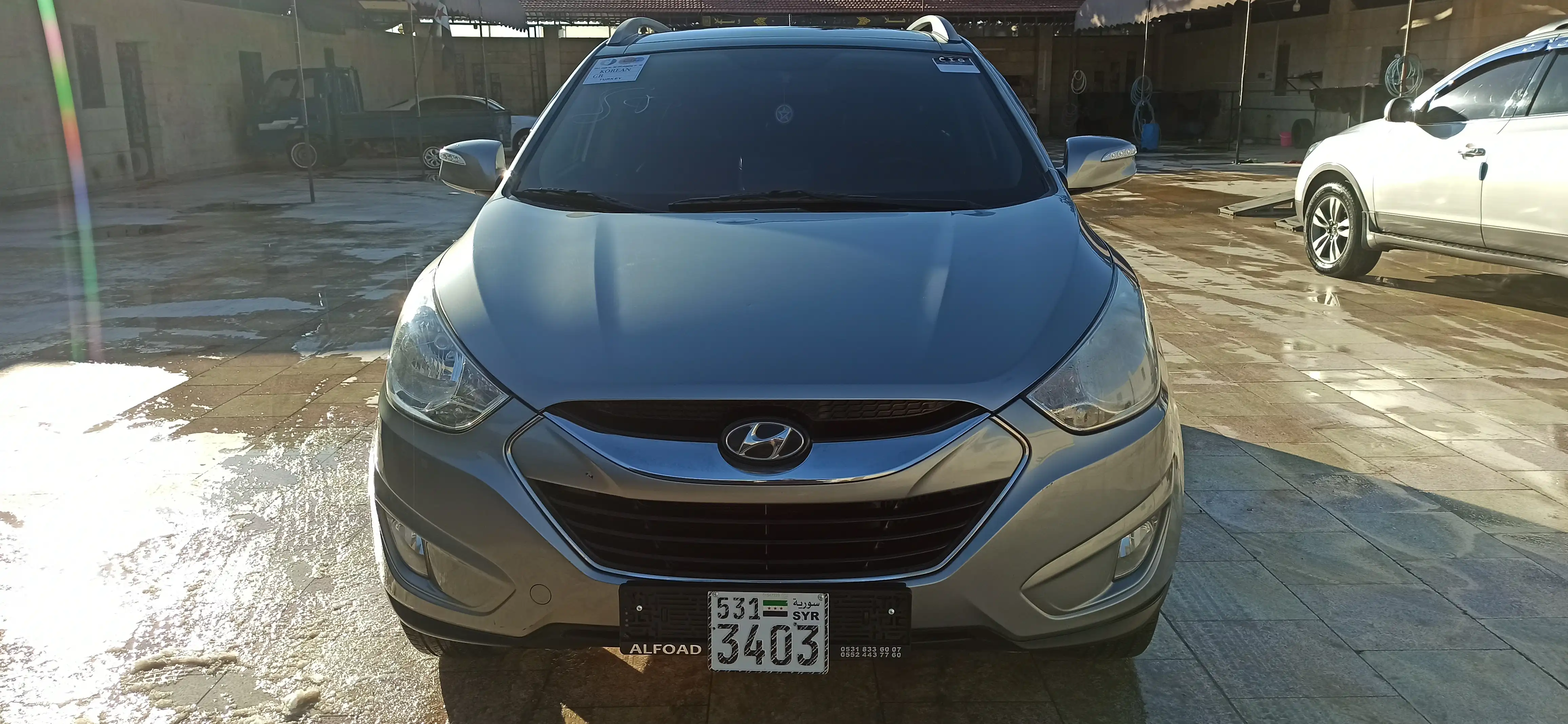 kilometrage car sale hyundai tucson lx20 evgt suv used 2010 aleppo zf image
