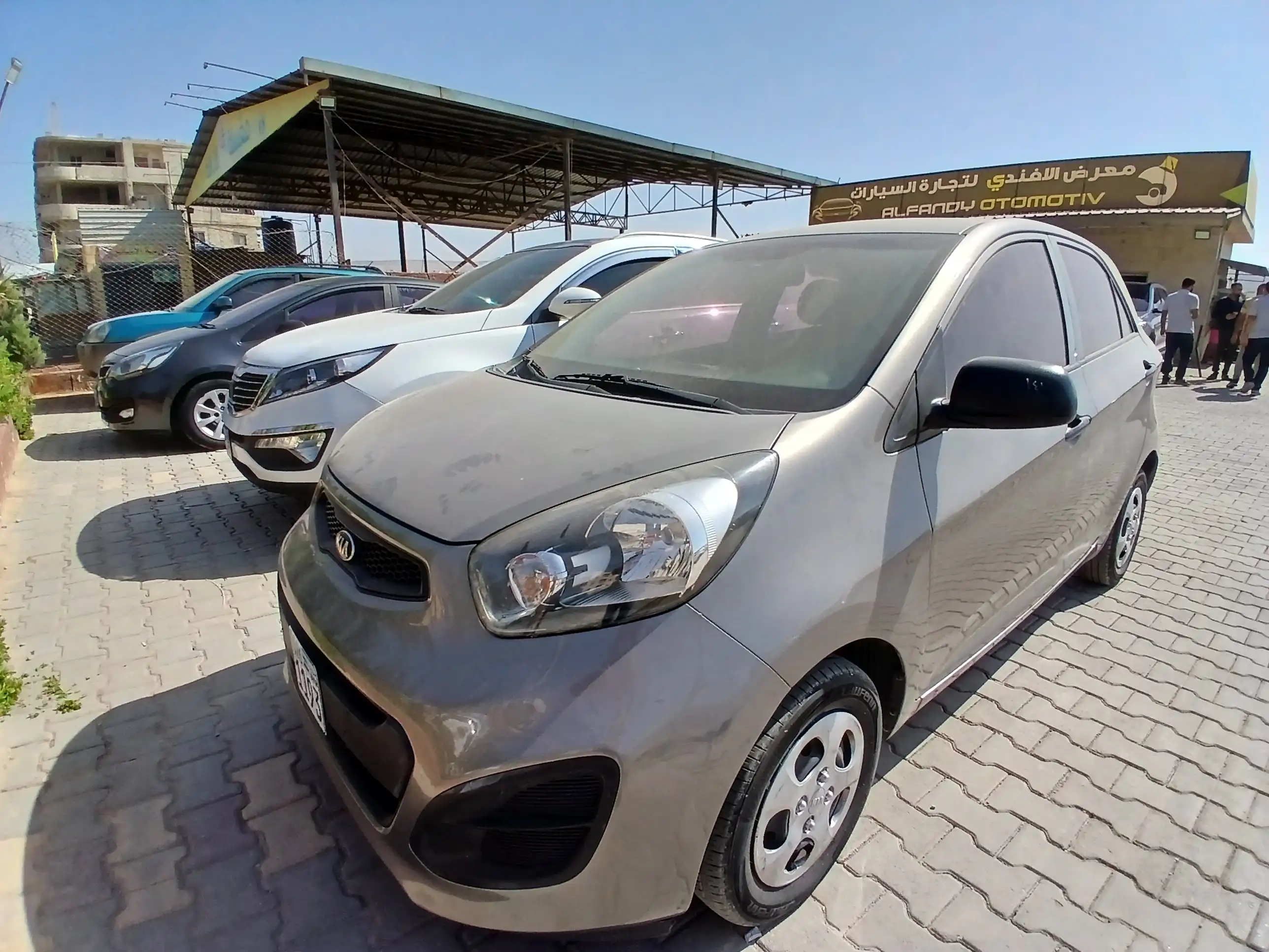 kilometrage car sale kia morning standard hatchback used 2014 aleppo el card image