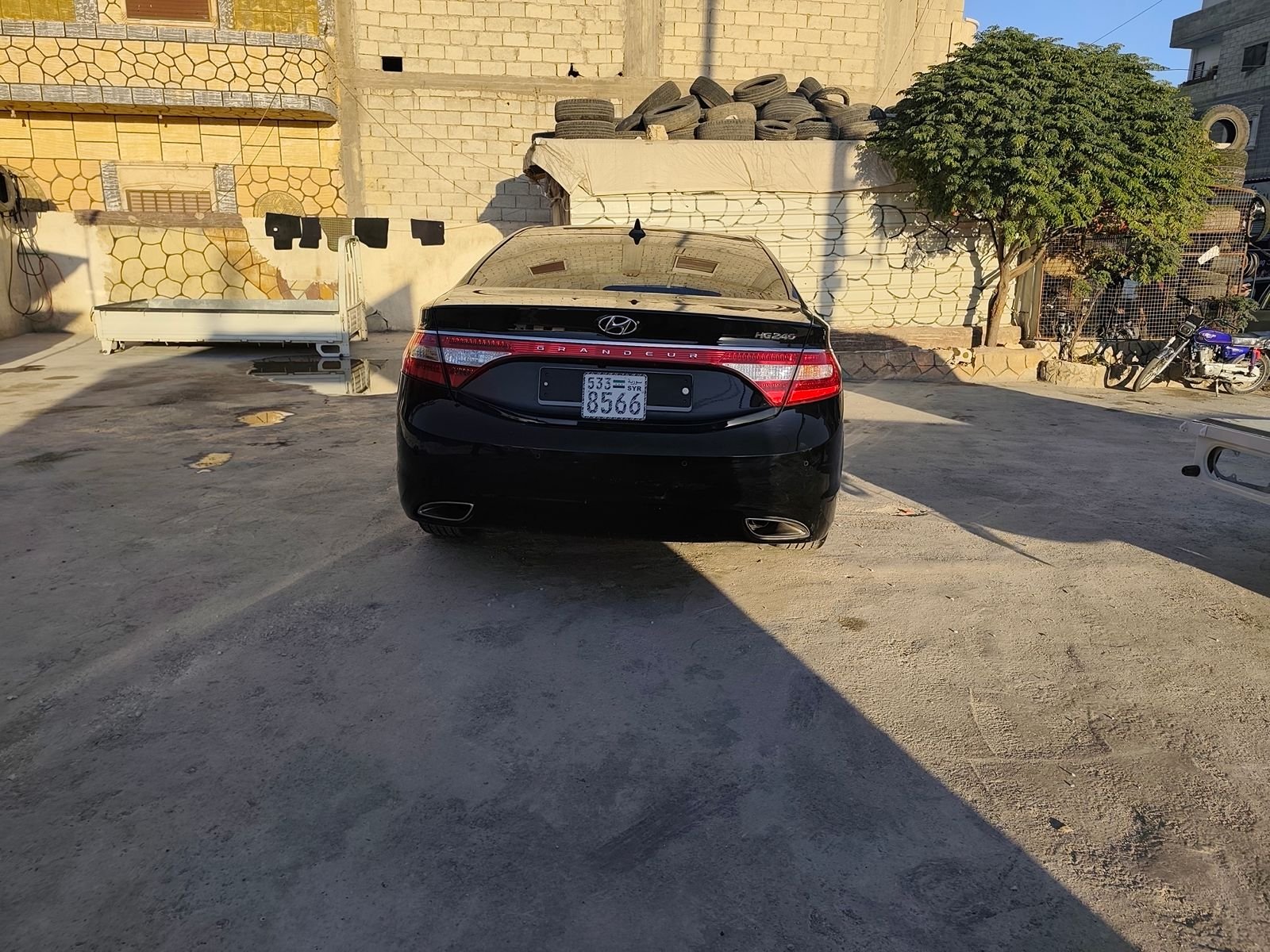 kilometrage car sale hyundai grandeur hg 240 sedan used 2011 aleppo li image