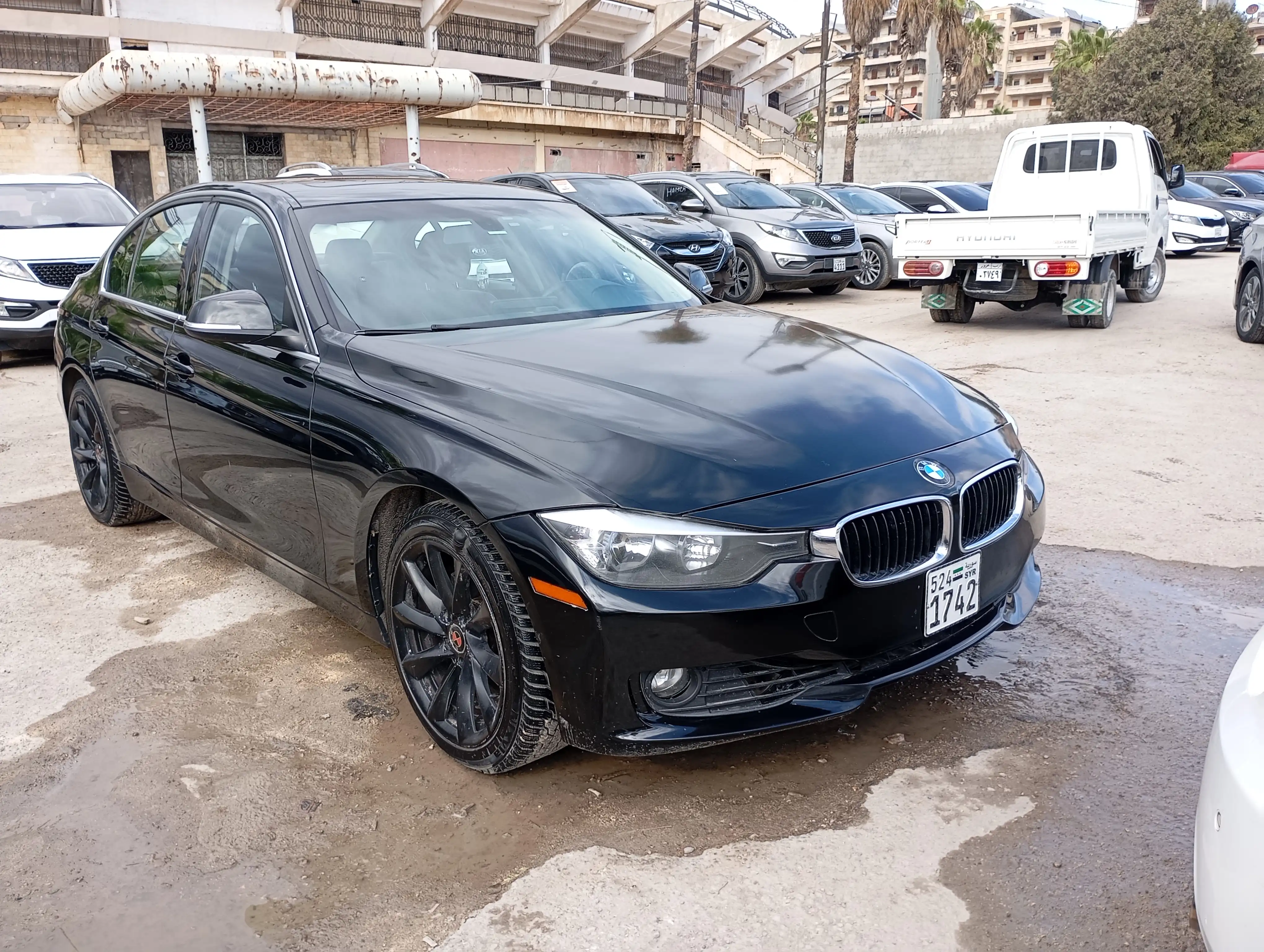 kilometrage car sale bmw 3 series 320 sedan used 2014 aleppo ek image