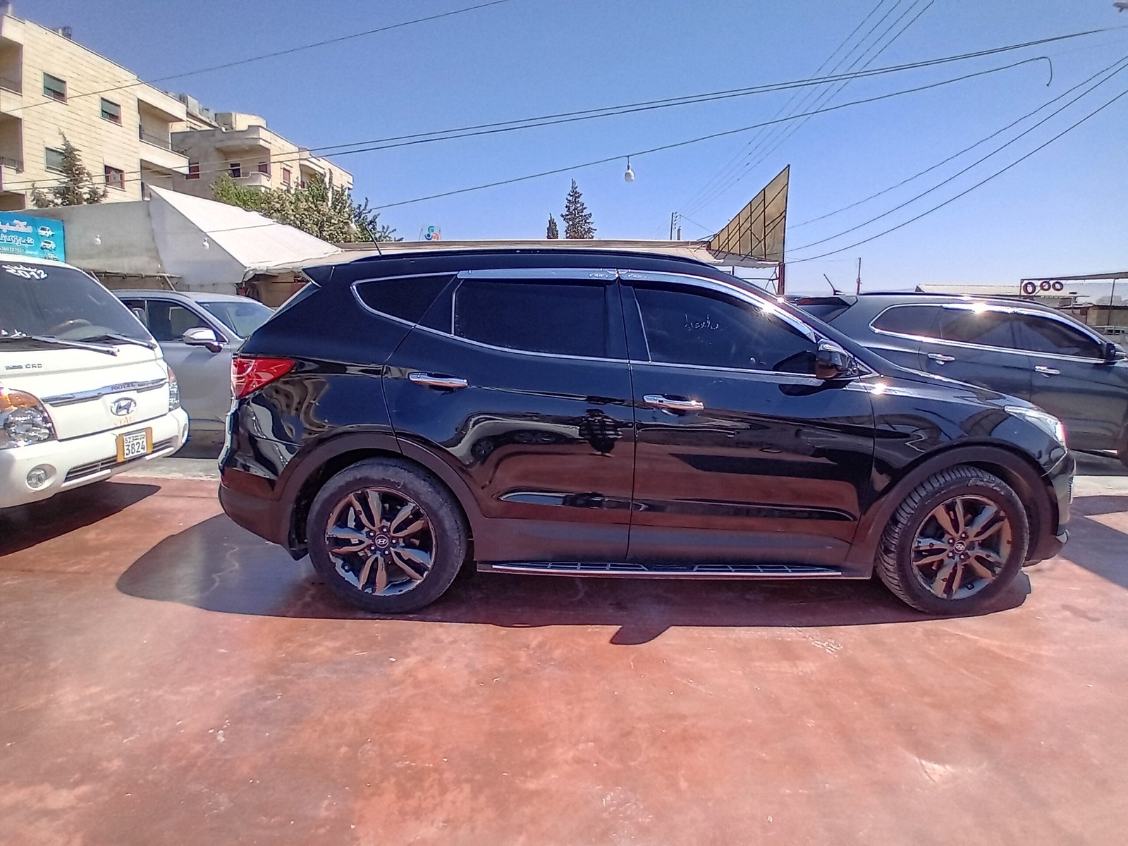 kilometrage car sale hyundai santa fe evgt suv used 2012 aleppo lr image