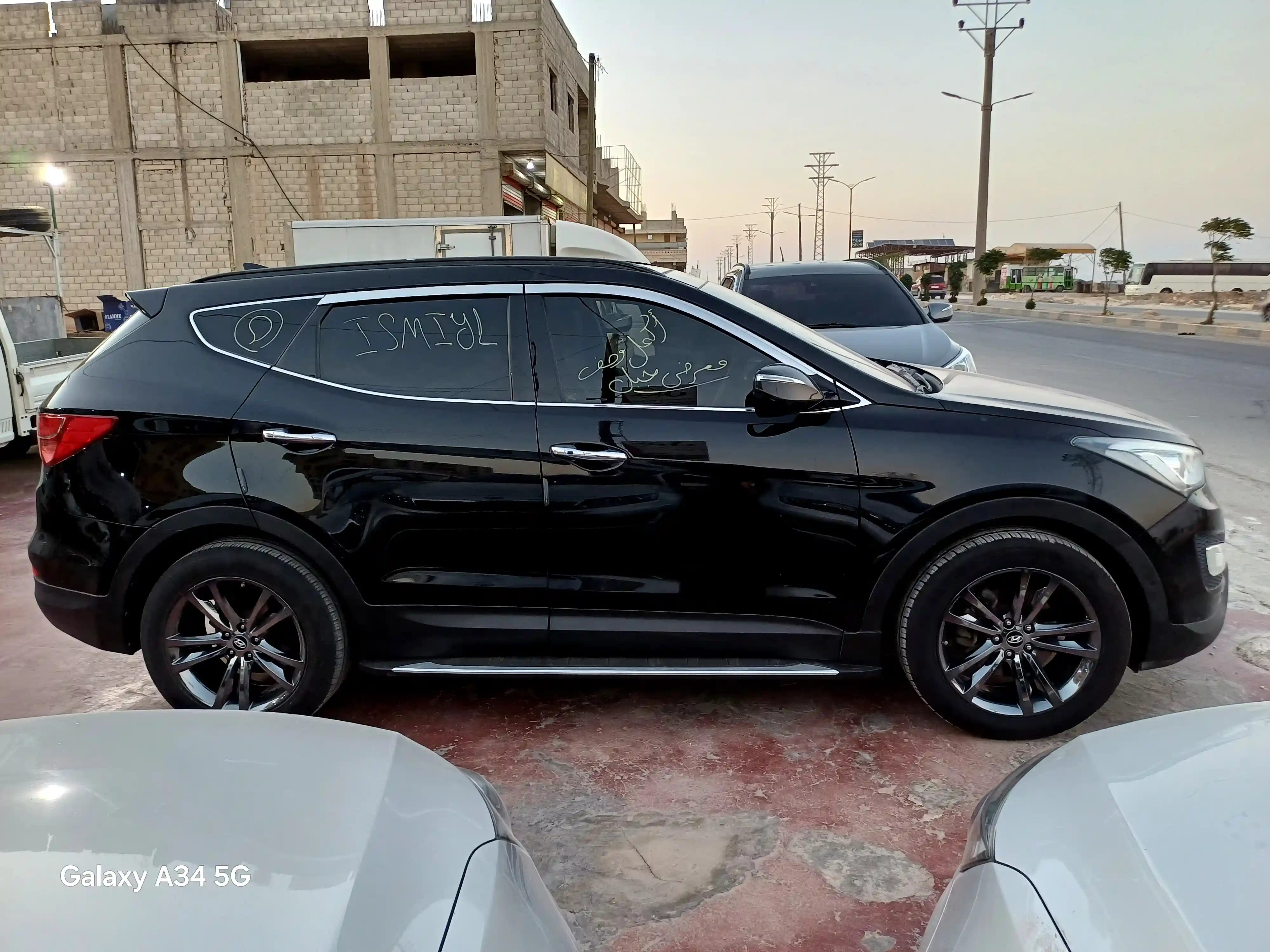 kilometrage car sale hyundai santa fe evgt suv used 2014 aleppo pz image