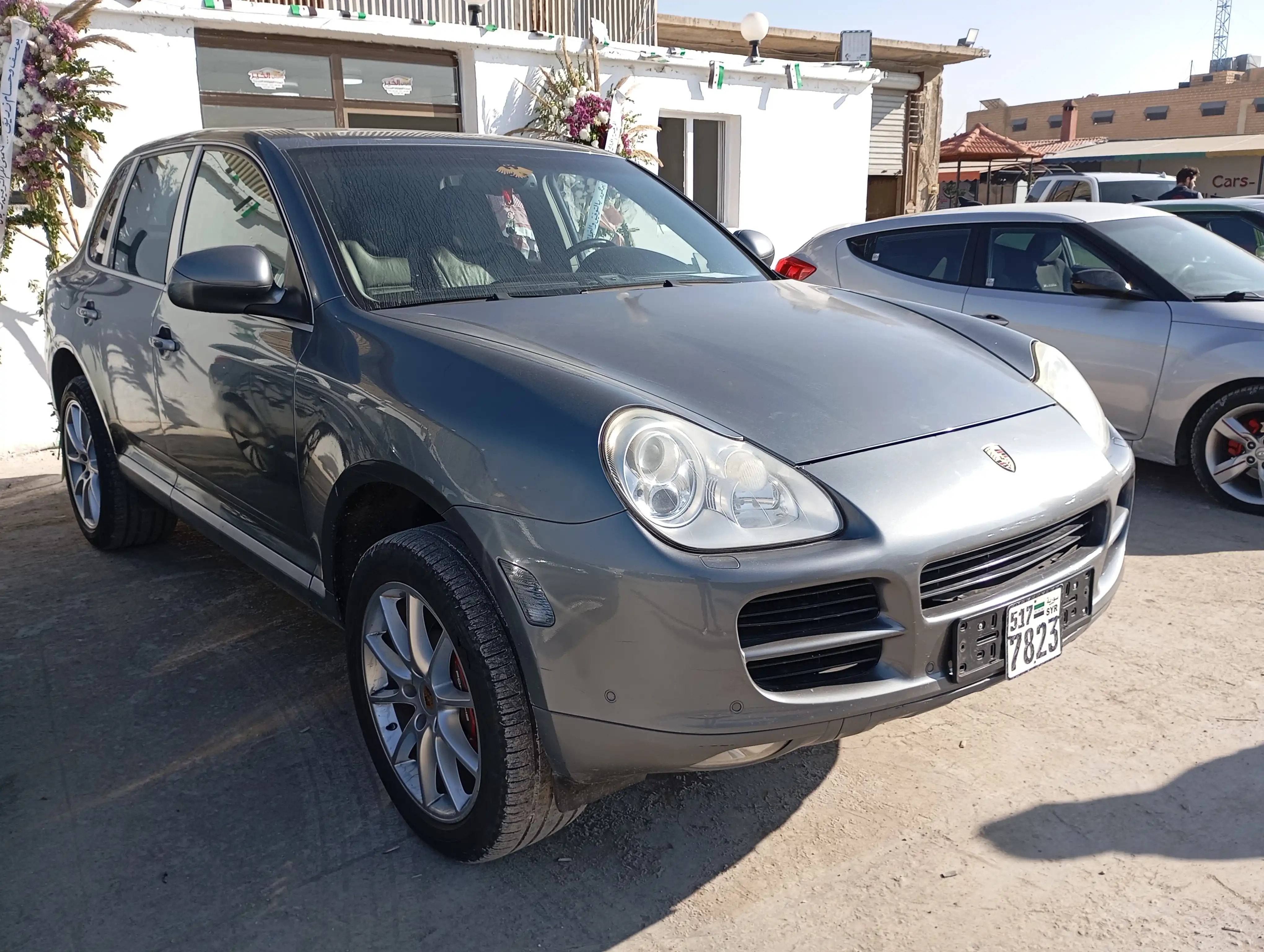 kilometrage car sale porsche cayenne s suv used 2007 aleppo qp image