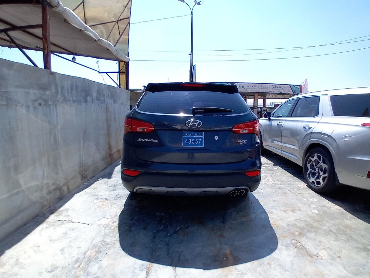 kilometrage car sale hyundai santa fe evgt suv used 2013 aleppo qr image