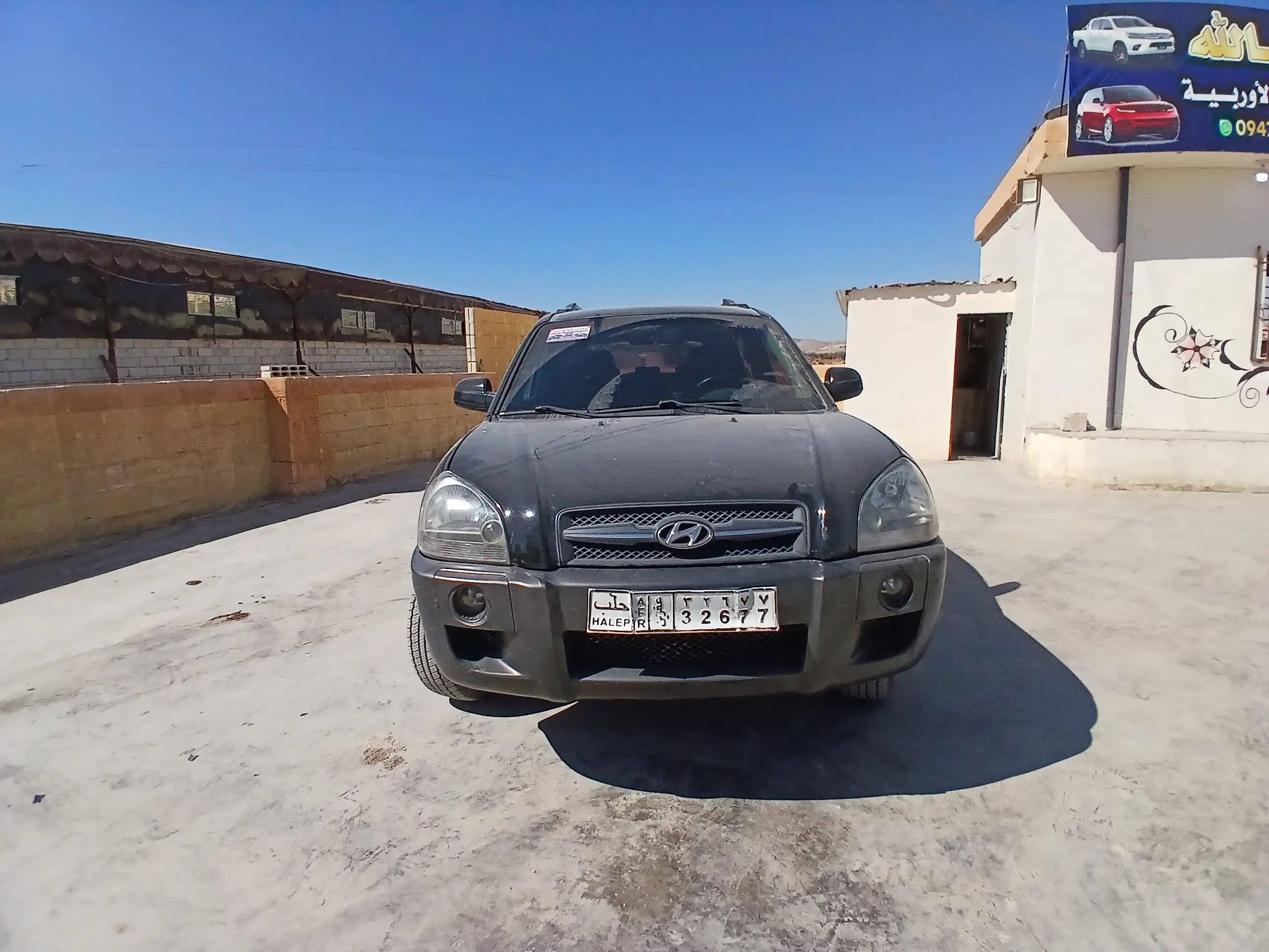 kilometrage car sale hyundai tucson standard suv used 2007 aleppo kh image