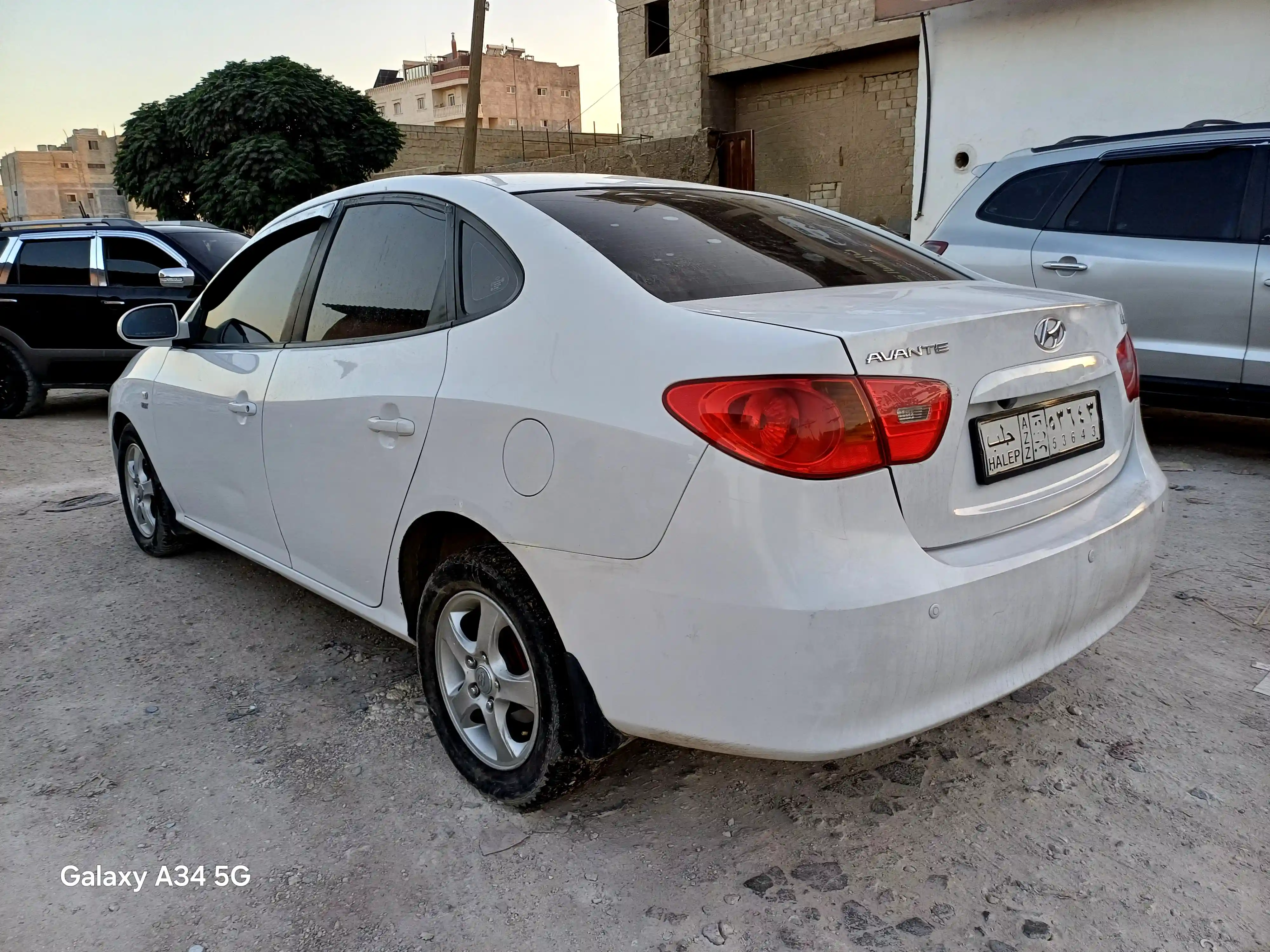 kilometrage car sale hyundai avante e16 sedan used 2009 aleppo uv image