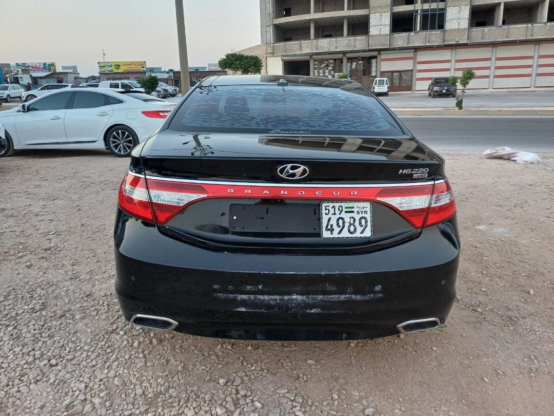 kilometrage car sale hyundai grandeur hg 220 used 2016 aleppo cx image