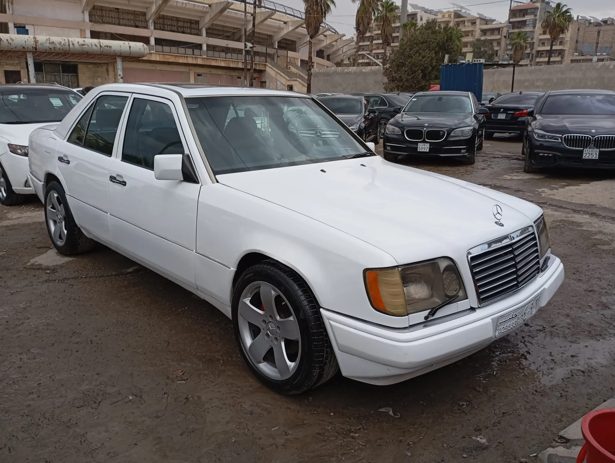kilometrage car sale mercedes benz e class e 350 4matek sedan used 2007 aleppo wz image