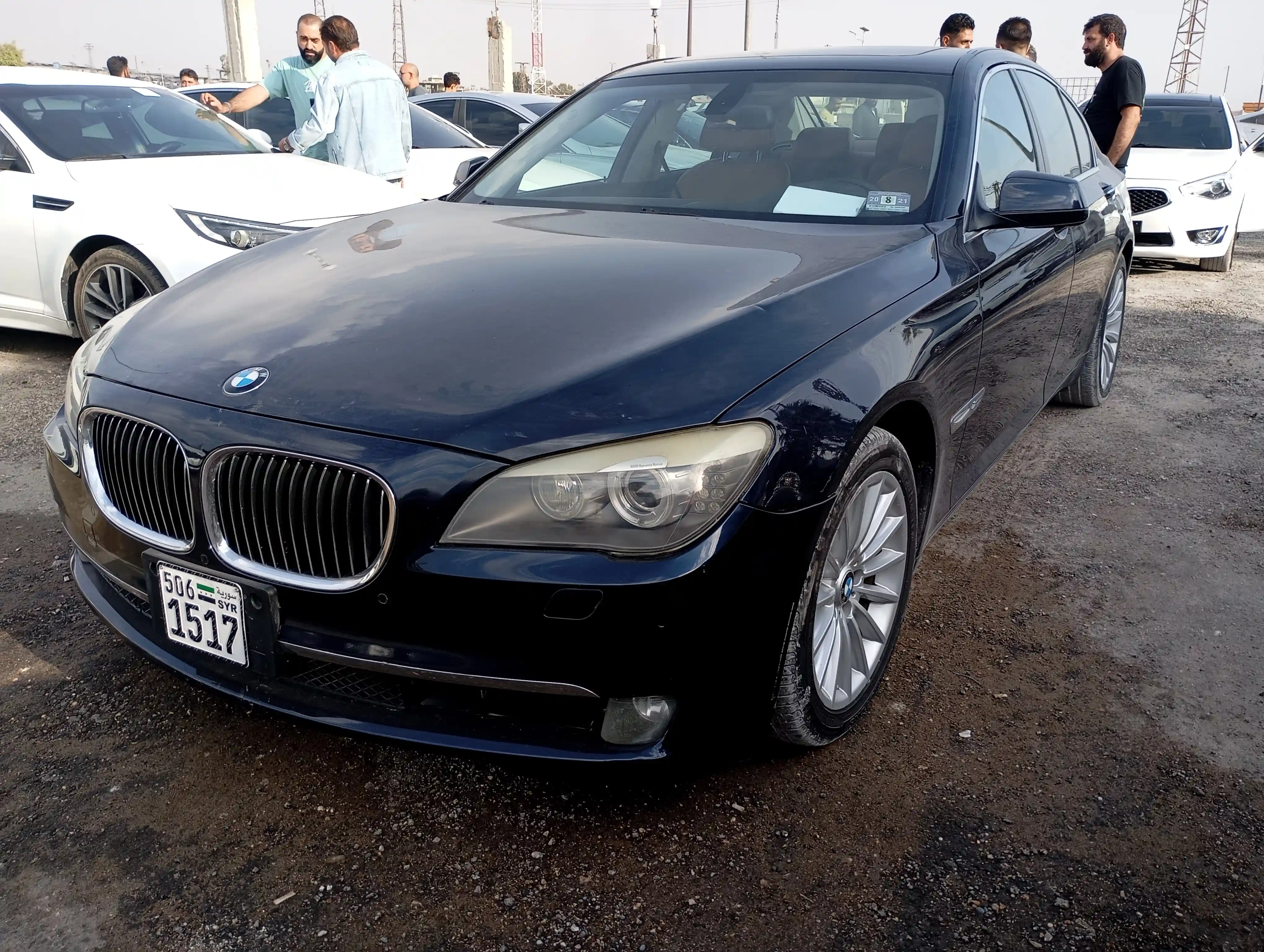 kilometrage car sale bmw 7 series 730 d sedan used 2011 aleppo gz card image