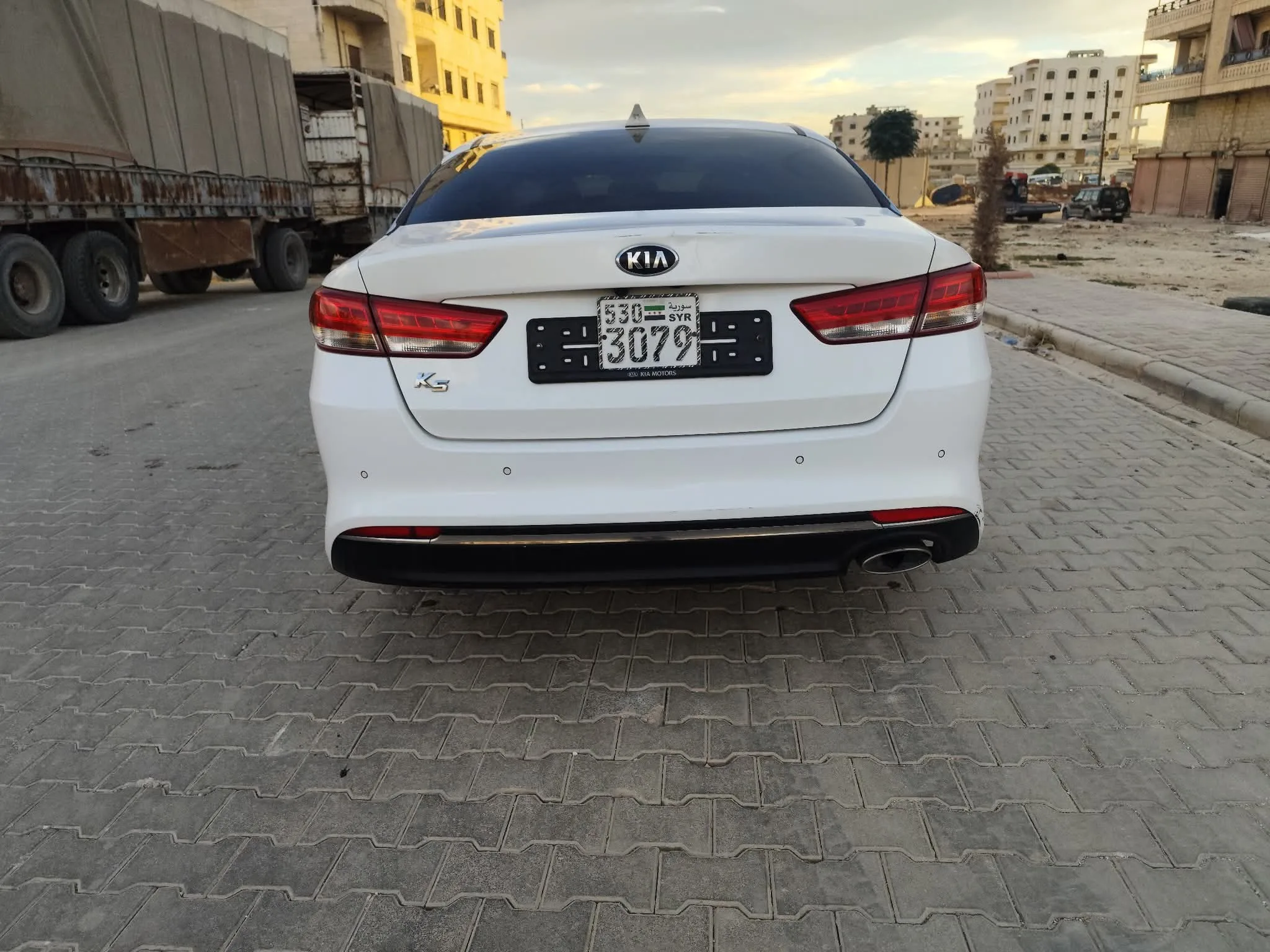 kilometrage car sale kia k5 standard sedan used 2018 aleppo pc image