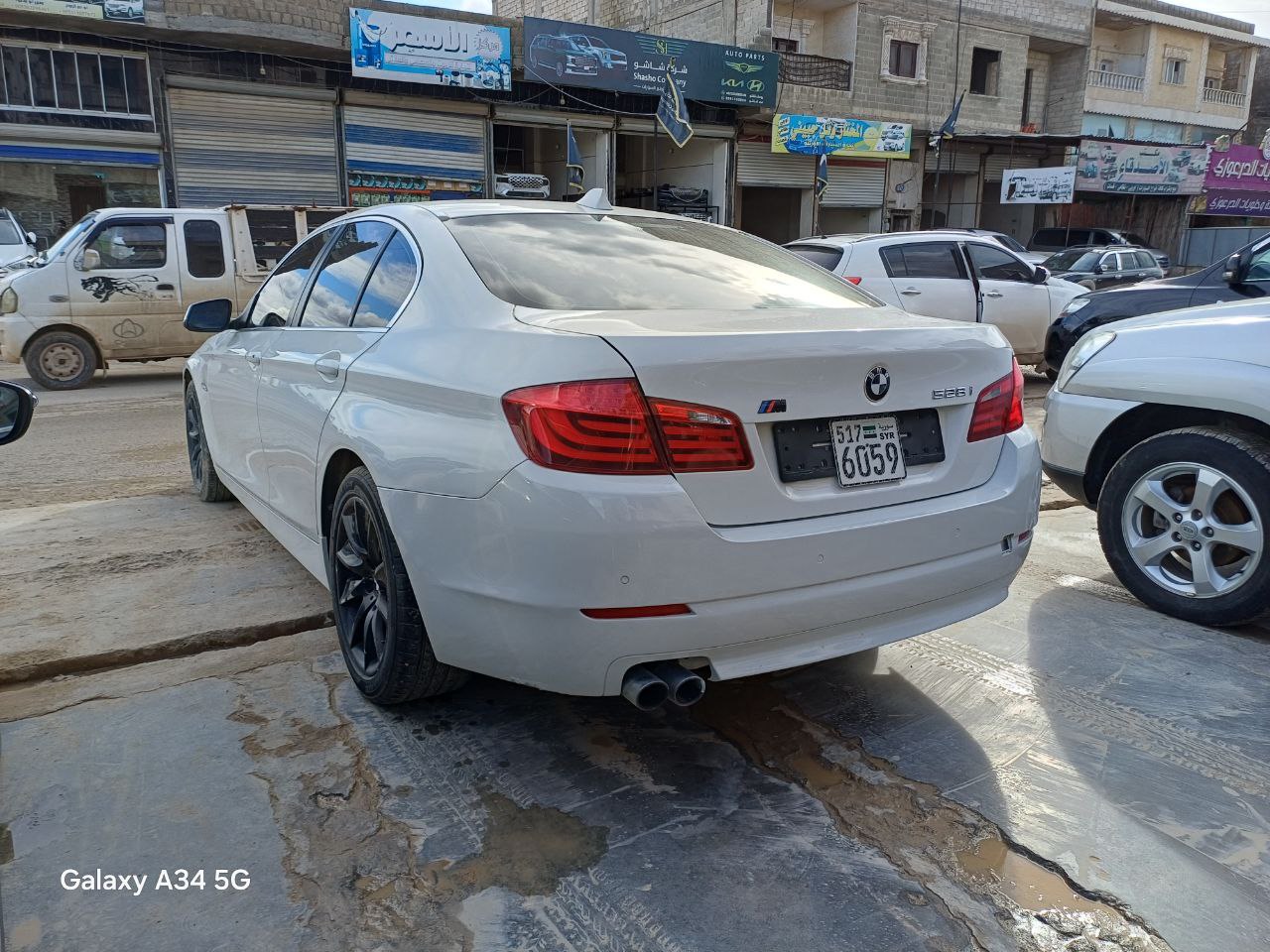 kilometrage car sale bmw 5 series 528 i sedan used 2013 aleppo bu image