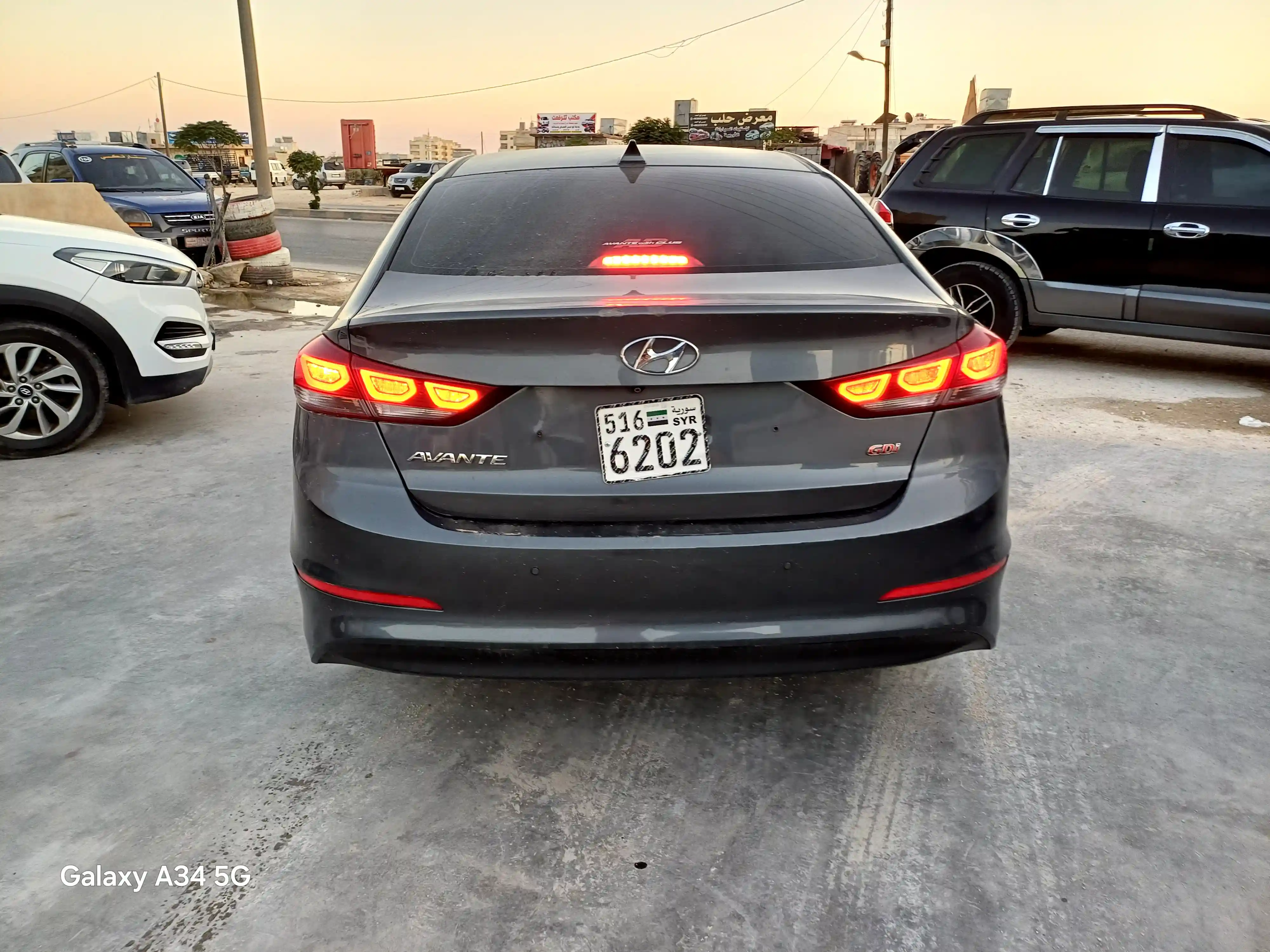kilometrage car sale hyundai avante gdi sedan used 2016 aleppo es image